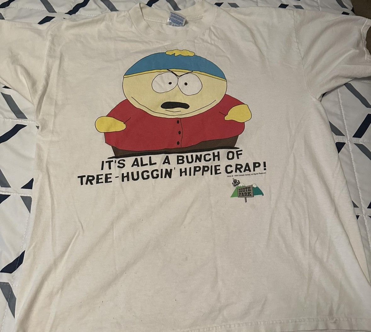 Gildan Vintage South Park Cartman Official Merch Tee Shirt Hoodie, Sweatshirt | PodTeesHub.com