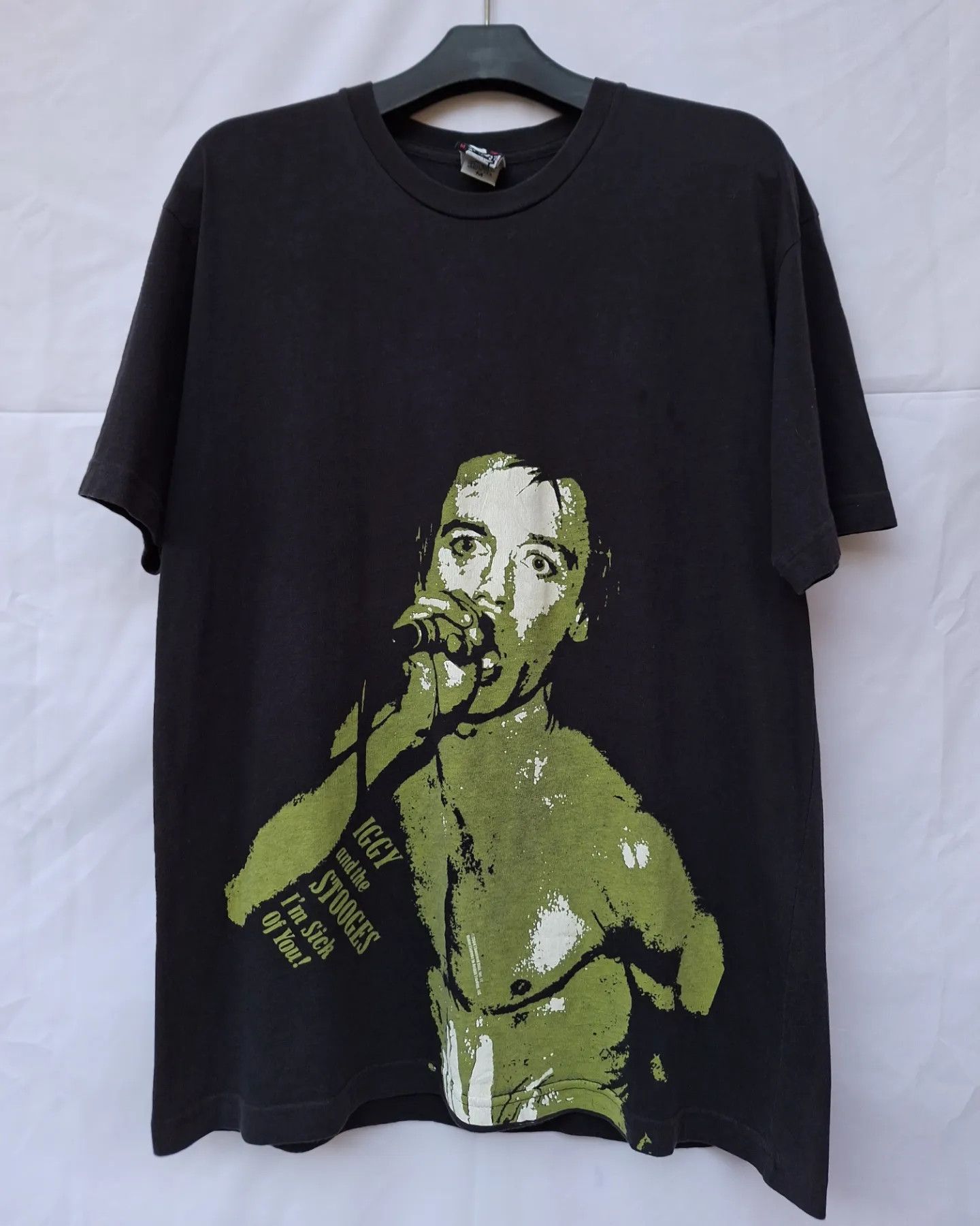 Vintage Iggy Pop Iggy And The Stooges Im Sick Of You Punk T-Shirts, Hoodie, Sweatshirt | PodTeesHub.com