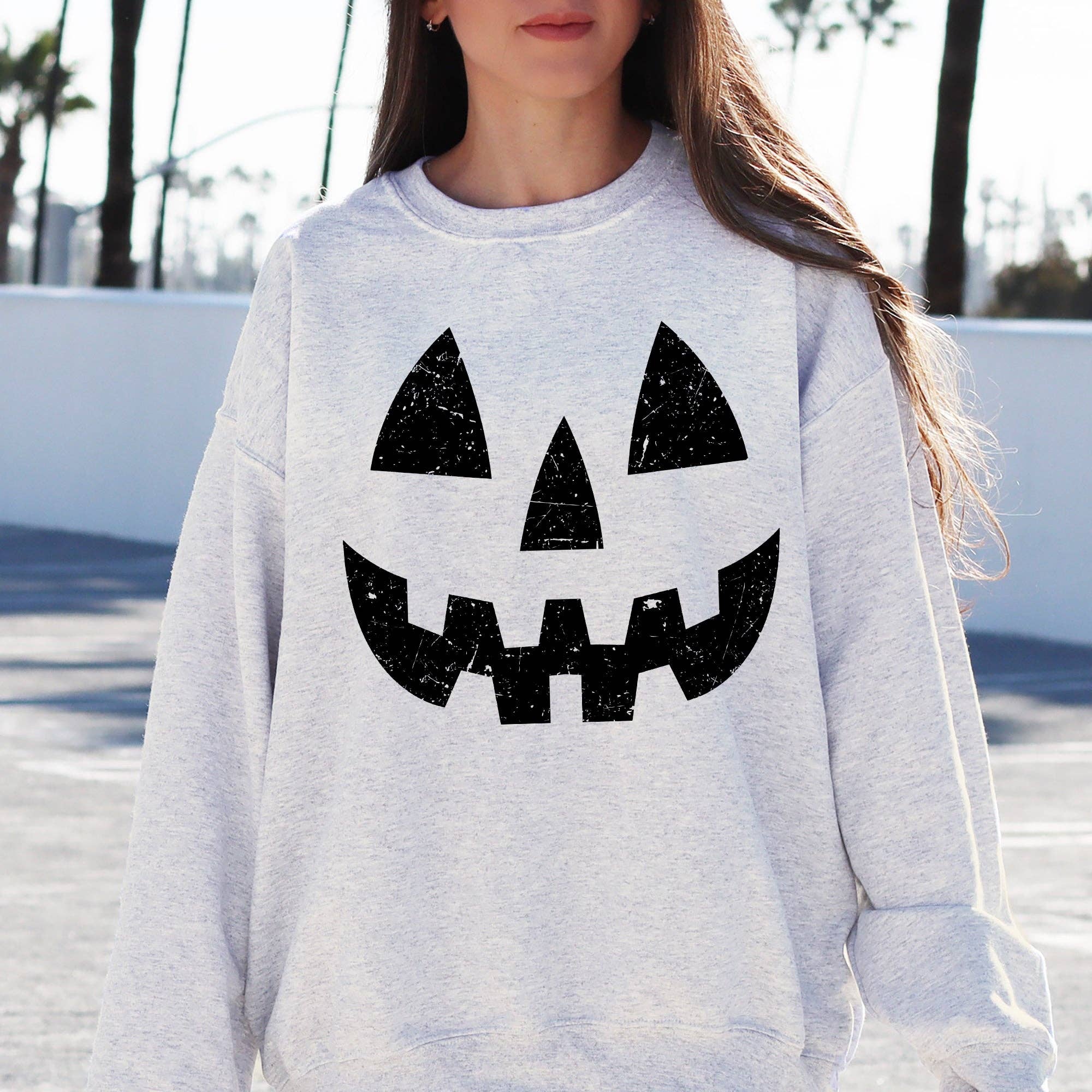Jack-O-Lantern, Pumpkin, Cute, Halloween Costume Sweatshirt T-Shirts, Hoodie | PodTeesHub.com