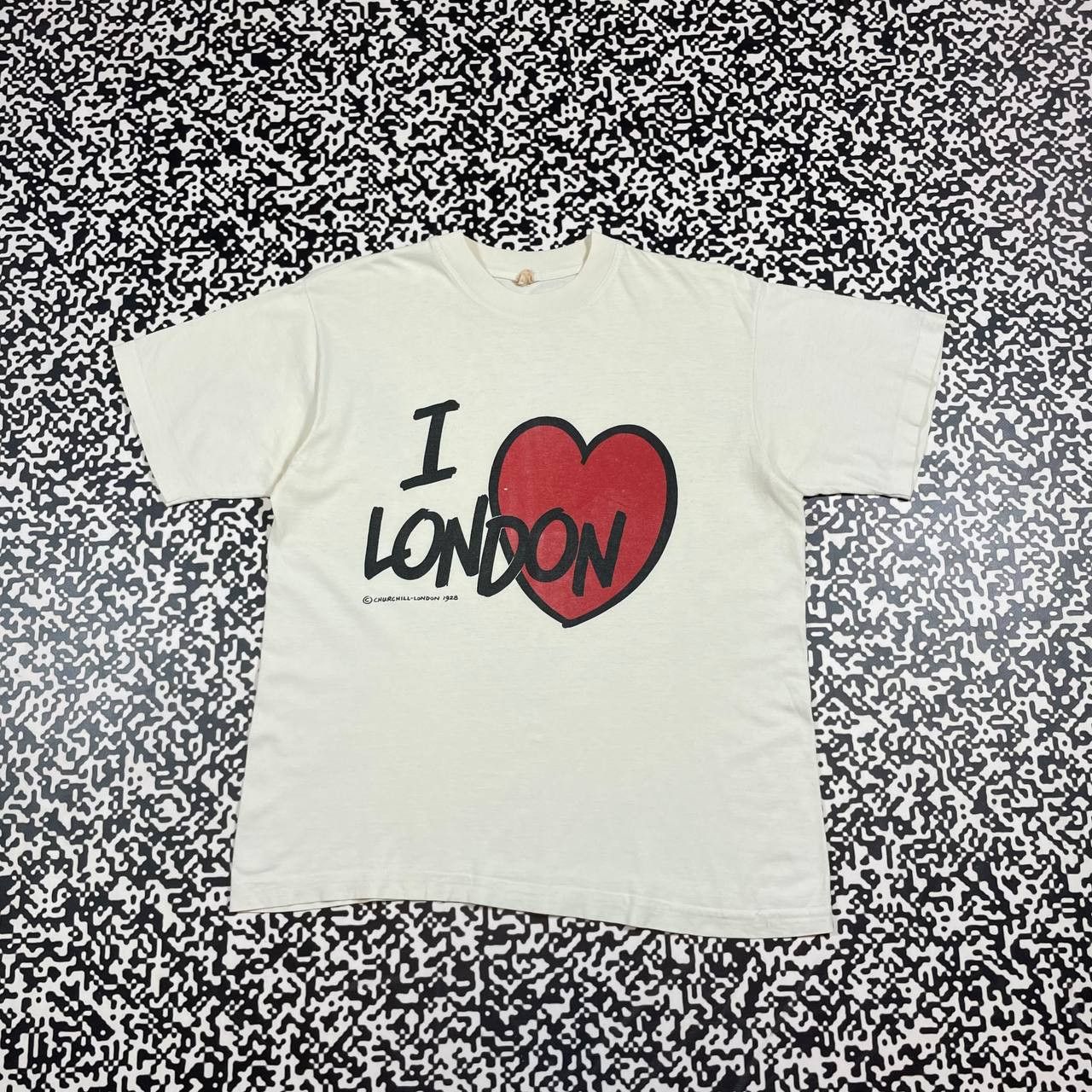 Vintage 80 90s I Love London Retro Rare T Shirt Hoodie, Sweatshirt | PodTeesHub.com