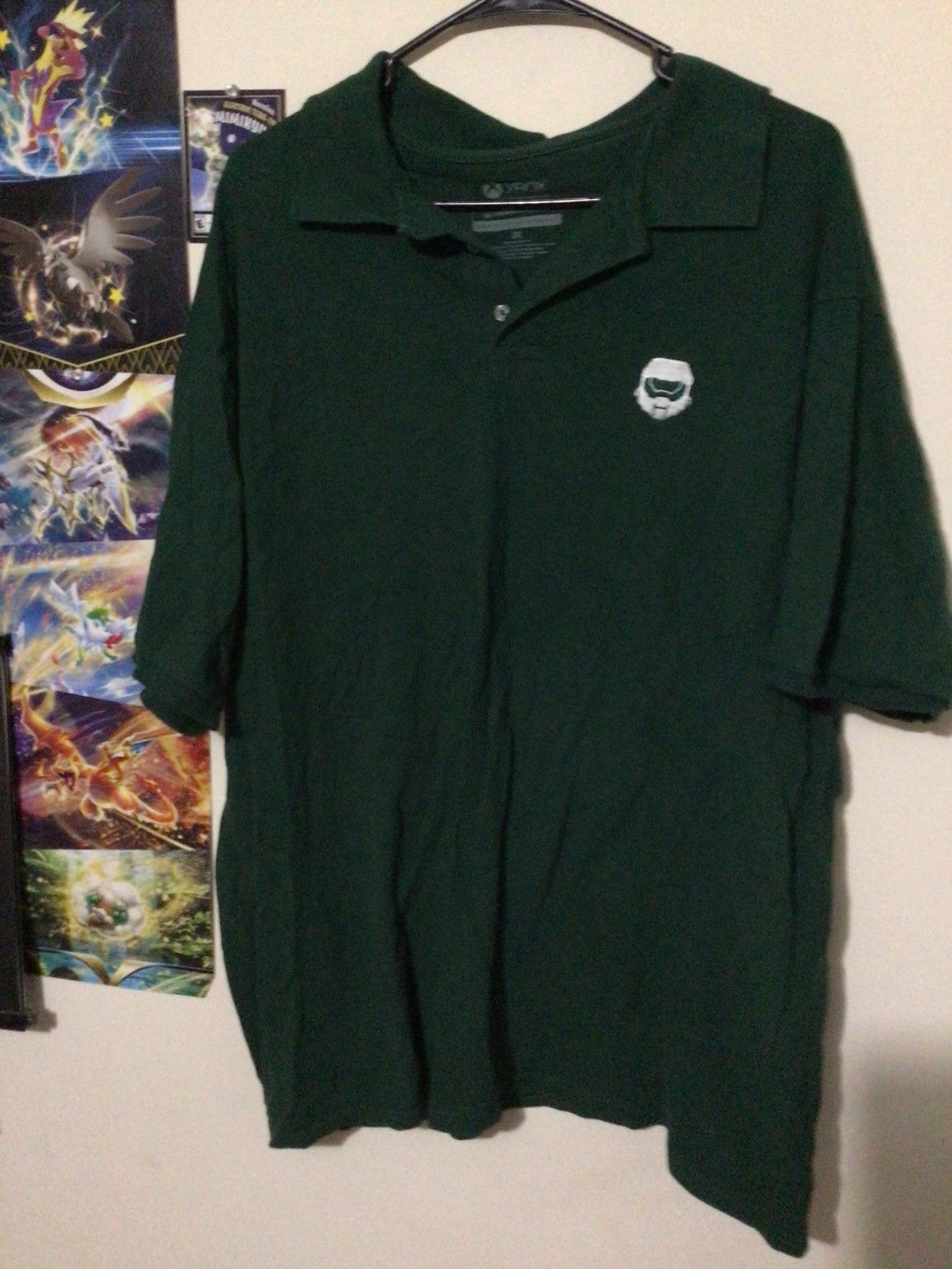 Other Xbox Halo Master Chief Green Shirt Dark Green Xxl T-Shirts, Hoodie, Sweatshirt