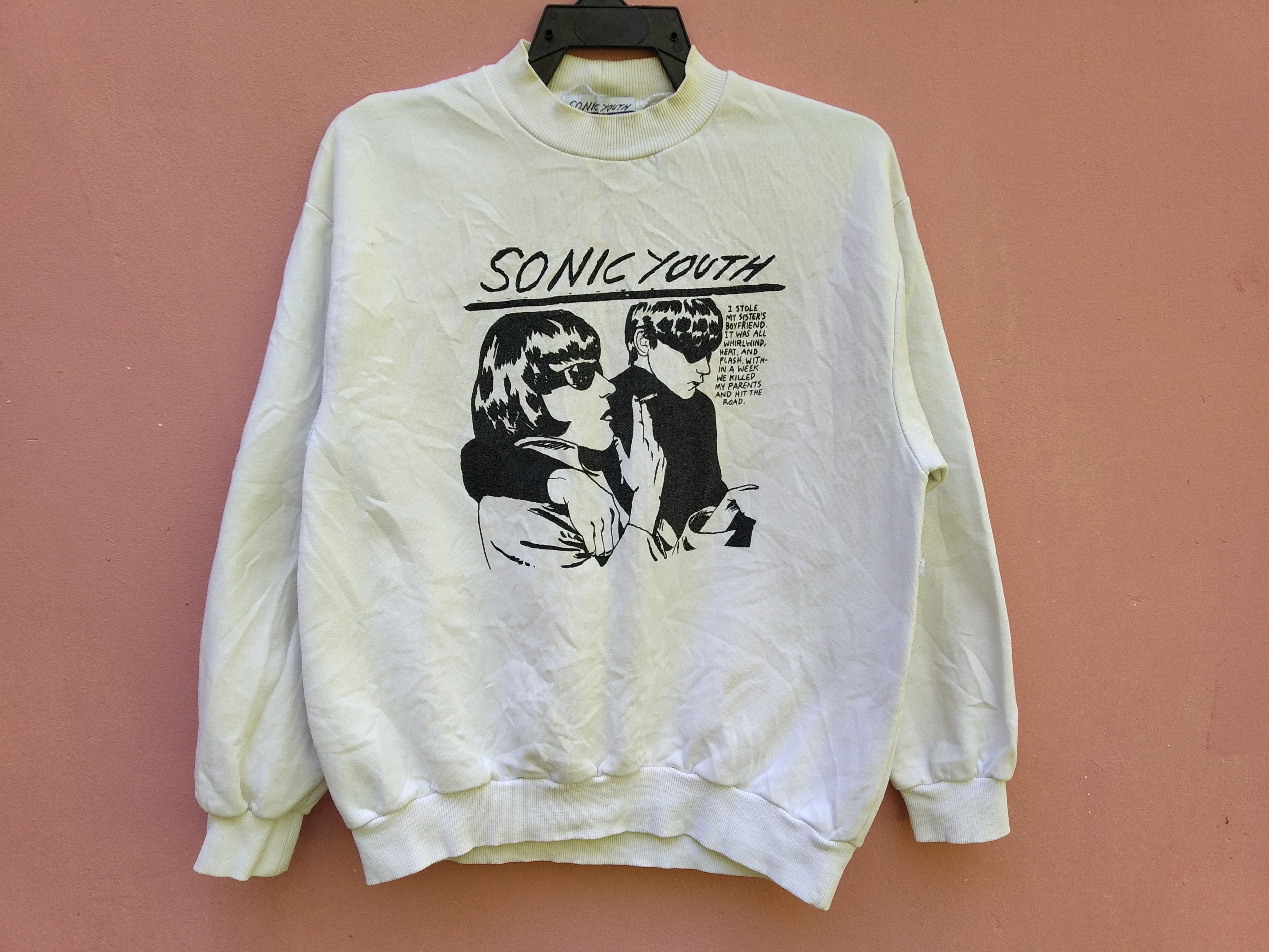 Band Tees Sonic Youth Band Sweatshirt Hoodie | PodTeesHub.com