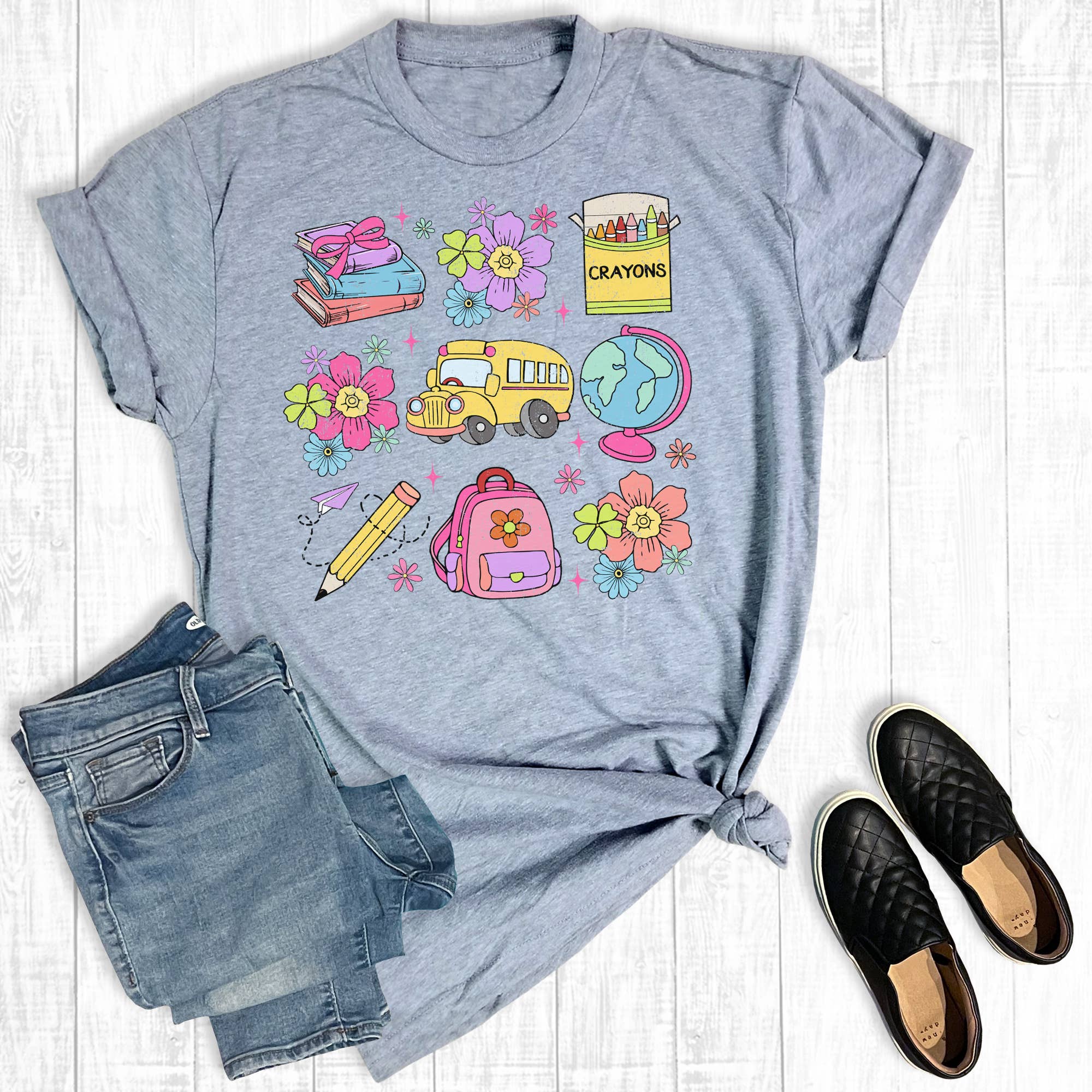 Coquette Teacher Back To School Graphic Tee Hoodie, Sweatshirt | PodTeesHub.com