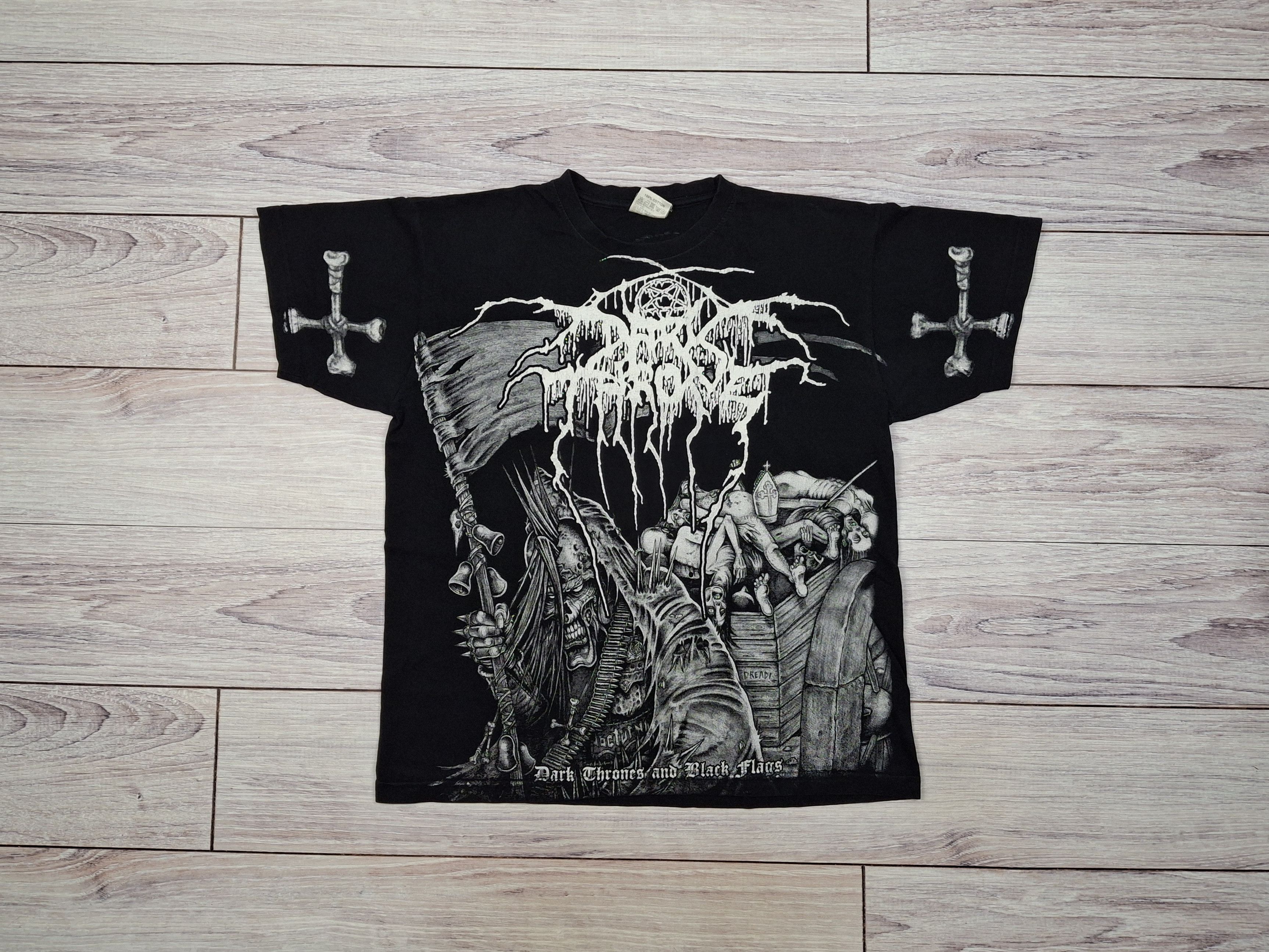 Vintage Darkthrone Black Metal Vintage Tee Mayhem Burzum Drudkh Hoodie, Sweatshirt | PodTeesHub.com