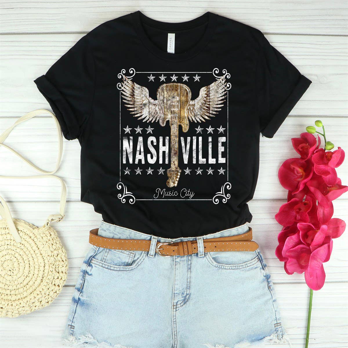 Nashville T-Shirt - Music Lover Tees - Country Music Tee Hoodie, Sweatshirt | PodTeesHub.com