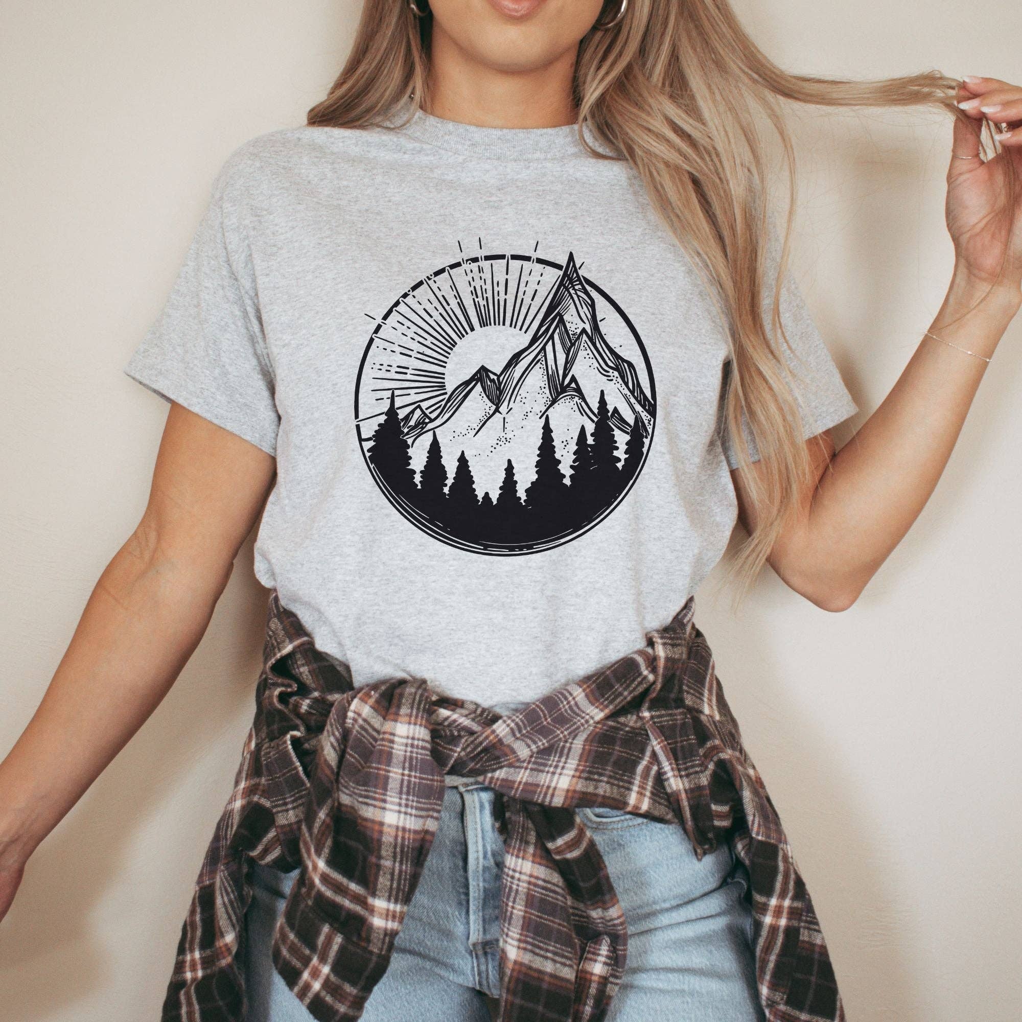 Mountain Shirt For Hikers *Unisex Fit*046 Hoodie, Sweatshirt | PodTeesHub.com