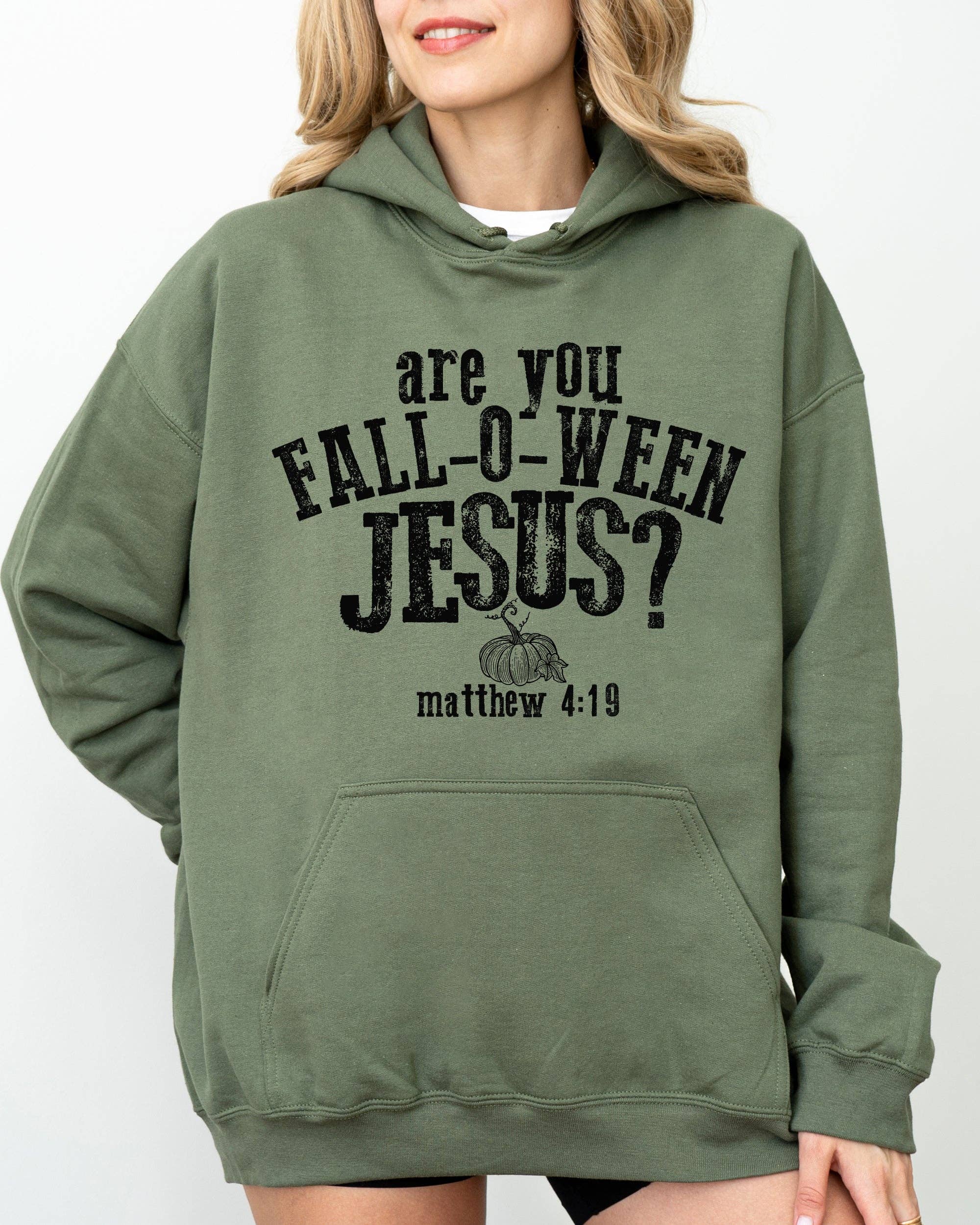 Are You Fall-O-Ween Jesus, Skeleton, Funny, Halloween Hoodie T-Shirts, Sweatshirt | PodTeesHub.com