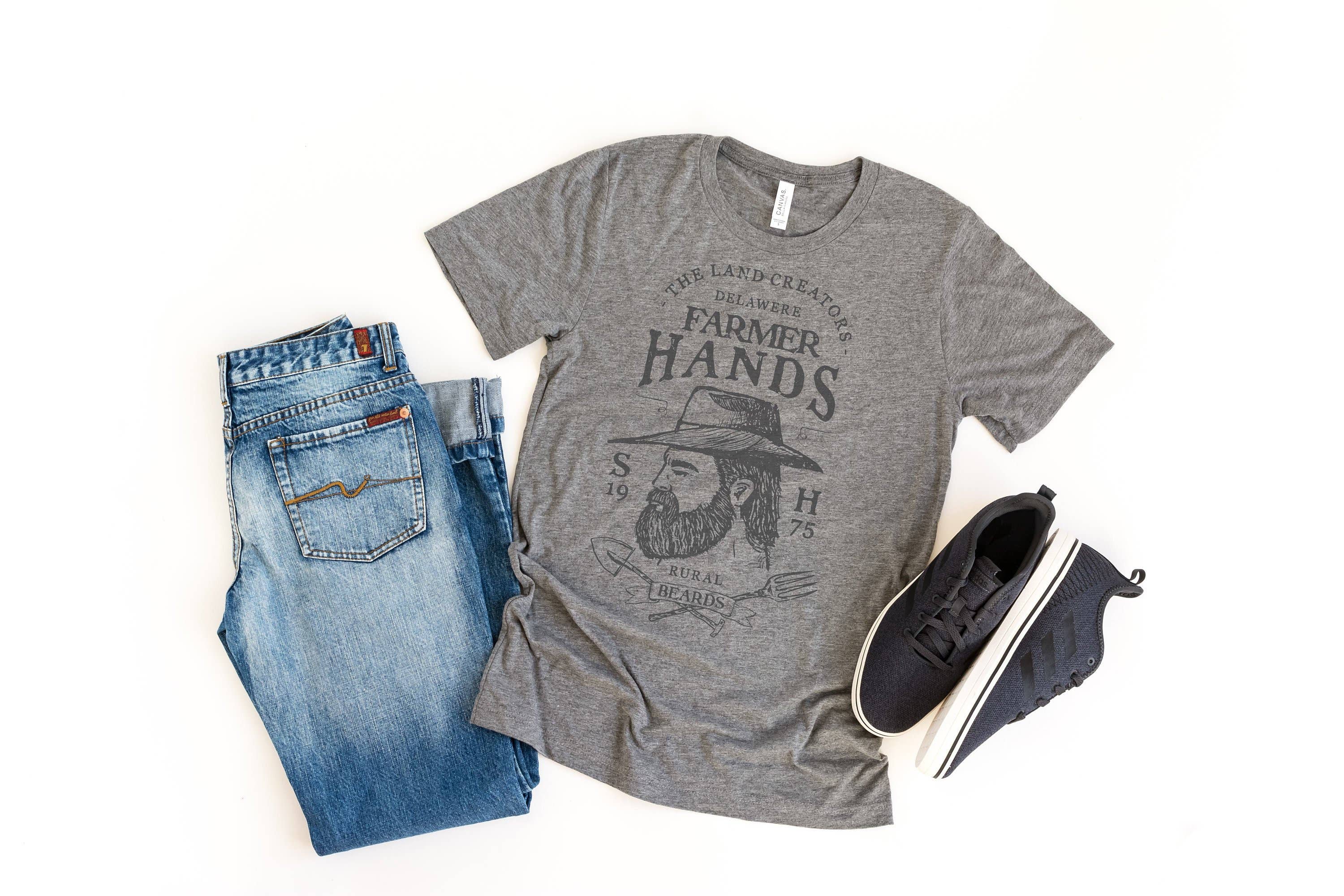 Farmer | Dad Tee Hoodie, Sweatshirt | PodTeesHub.com