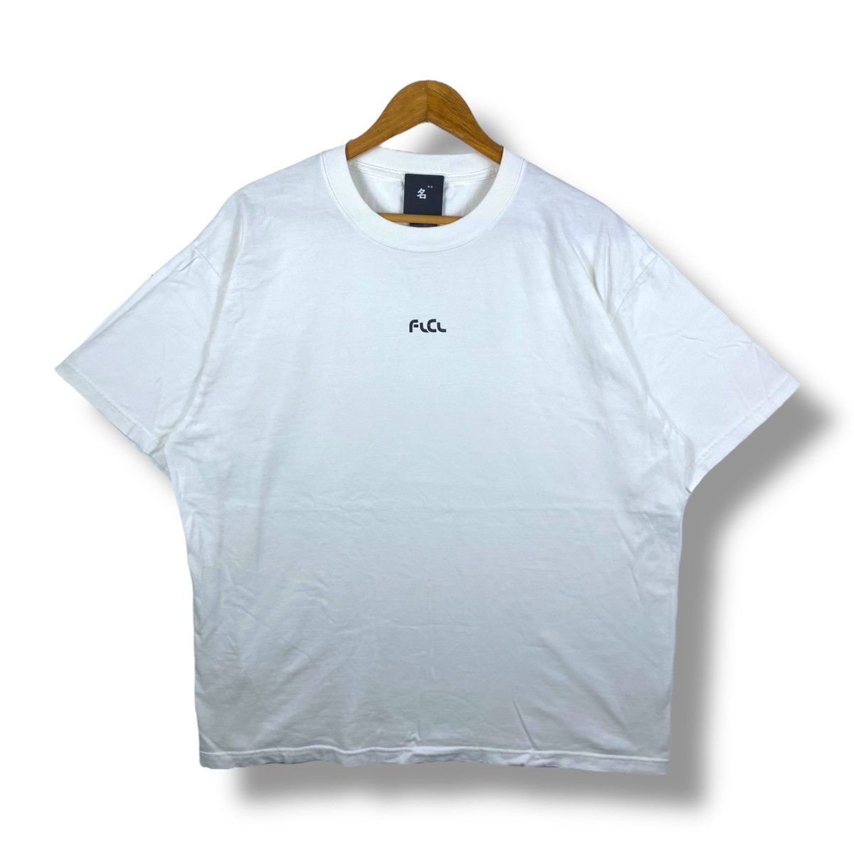 Anime Vintage Flcl Fooly Cooly Embroidery Center Logo Anime Tee Hoodie, Sweatshirt | PodTeesHub.com