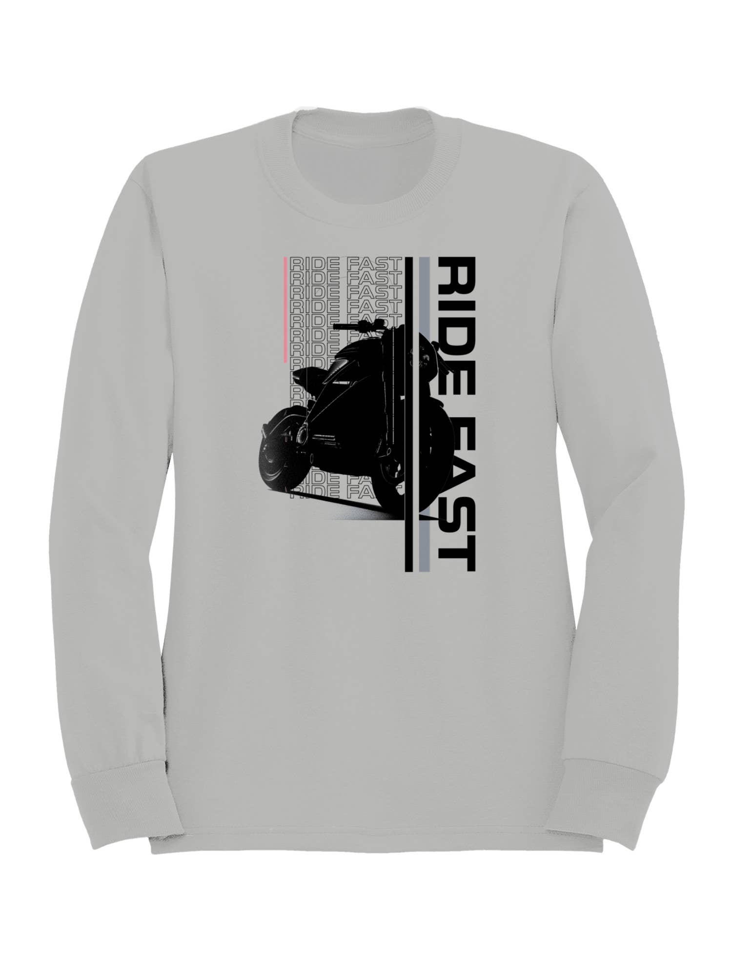 Futuristic Electric Motorcycle Design Men's Sweatshirt T-Shirts, Hoodie | PodTeesHub.com