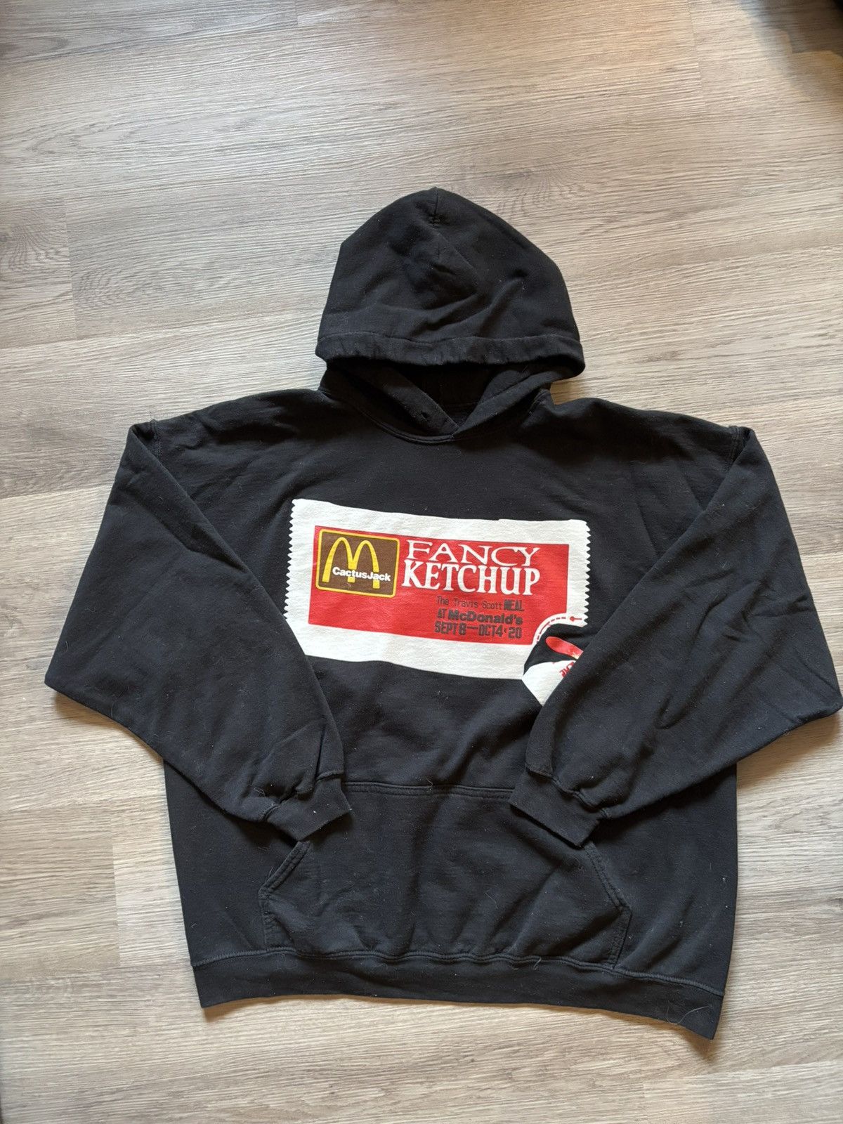 Travis Scott Cactus Jack X Mcdonalds X Cpfm Fancy Ketchup Hoodie T-Shirts, Sweatshirt | PodTeesHub.com