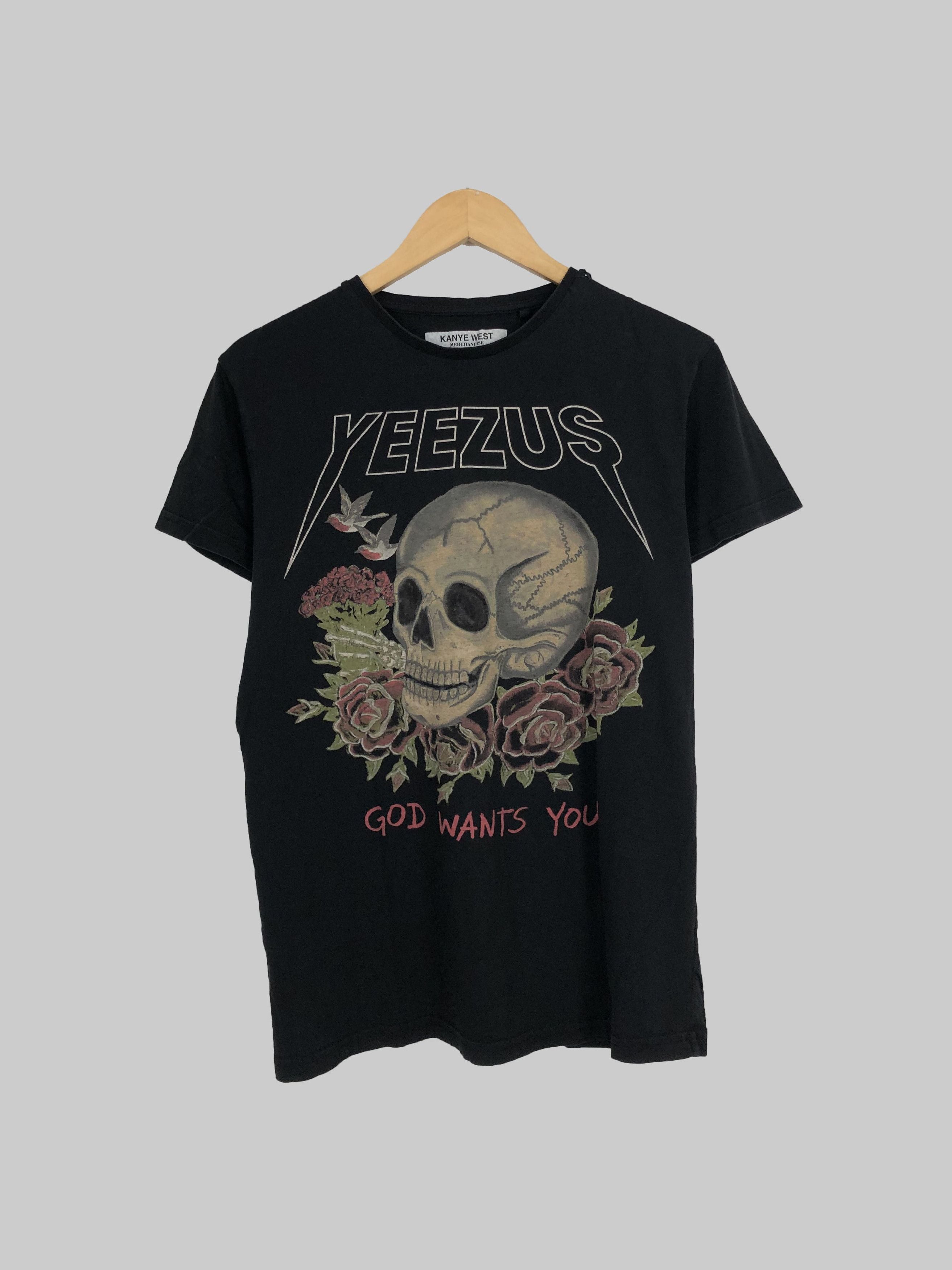 Rap Tees Official 2014 Kanye West Yeezus God Wants You Tour T Shirt Hoodie, Sweatshirt | PodTeesHub.com
