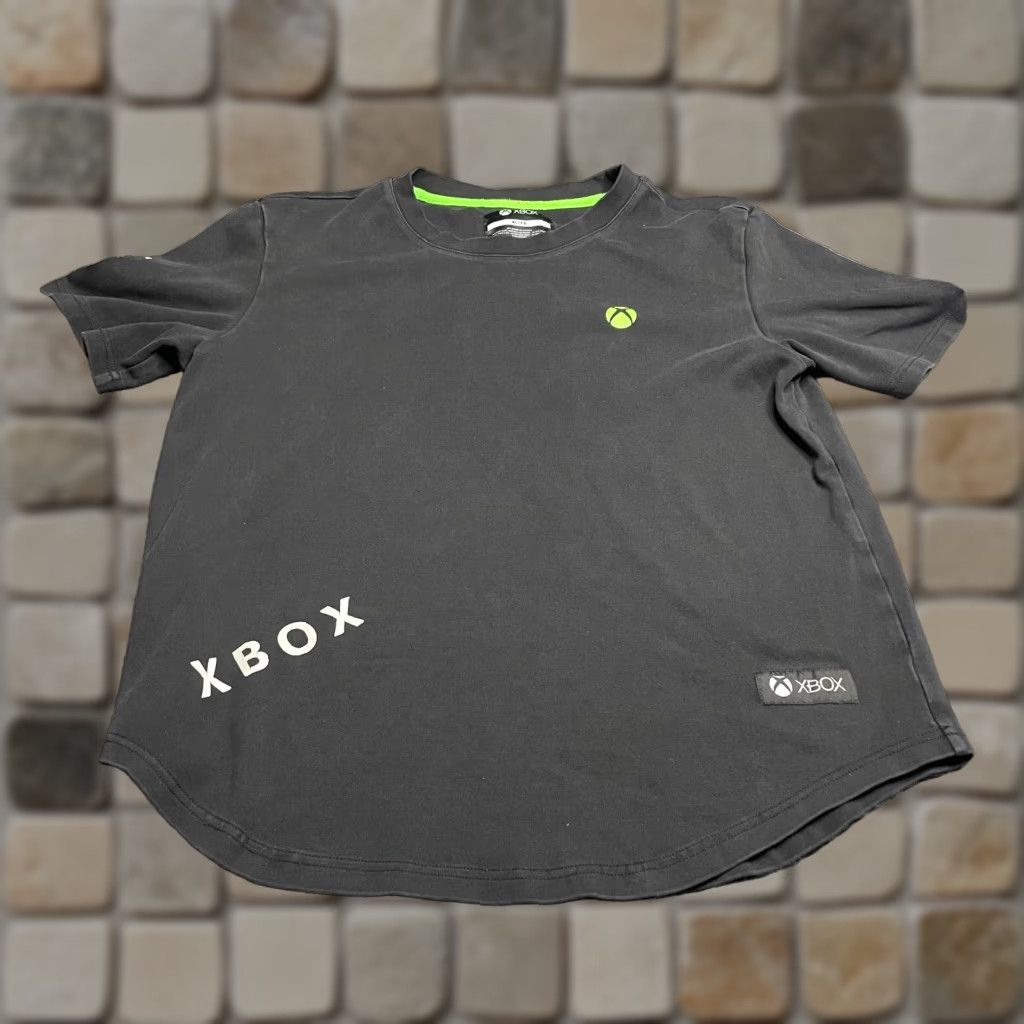 Vintage Xbox Youth Boys Shirt Mens Xl Extra Large Black Video Games Hoodie, Sweatshirt | PodTeesHub.com