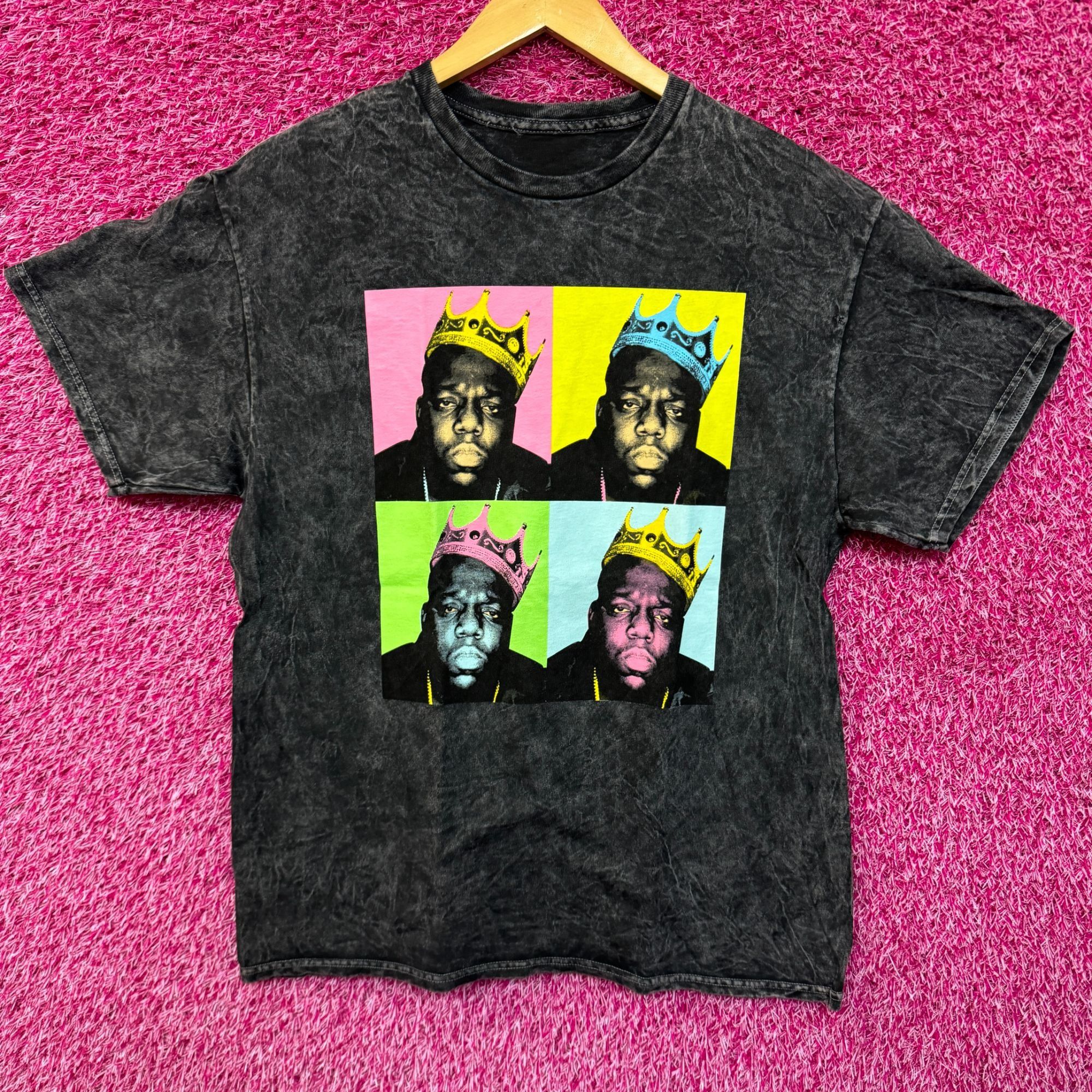 Other The Notorious Big King Of New York Pop Art Hip Hop Tee M Hoodie, Sweatshirt | PodTeesHub.com