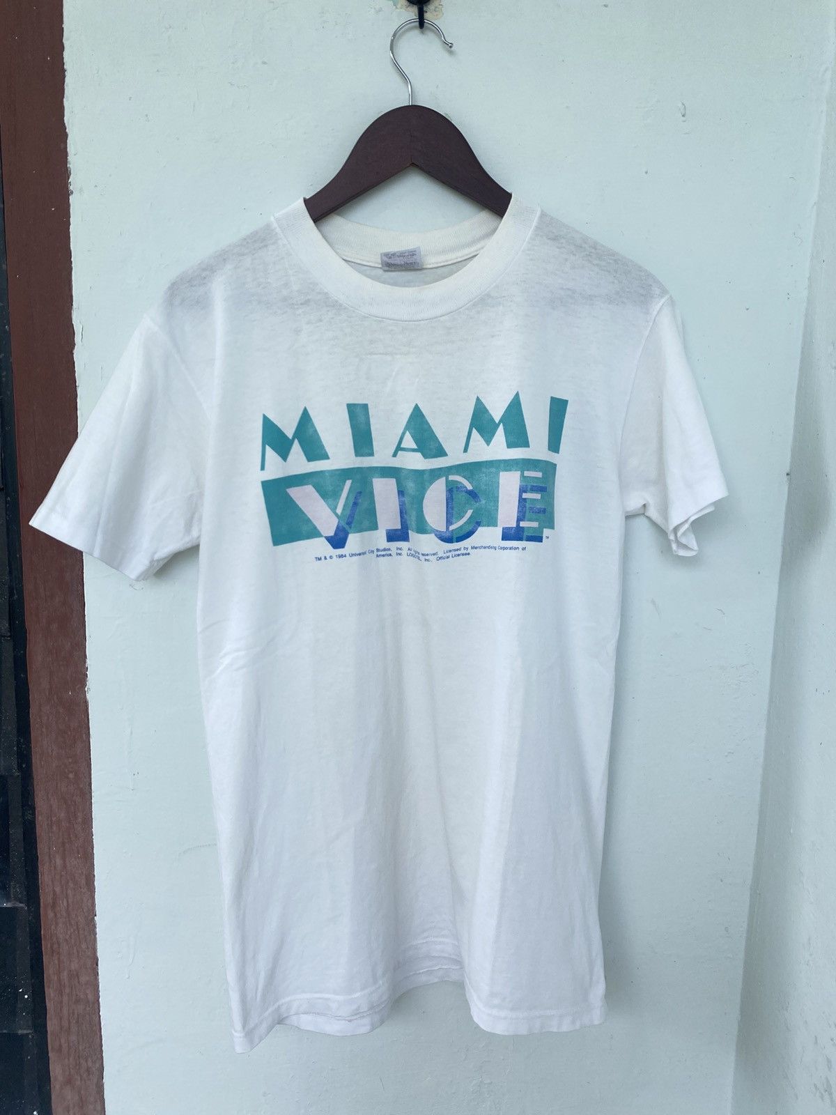 Vintage Very Rare Miami Vice 80s Movie Tee Hoodie, Sweatshirt | PodTeesHub.com