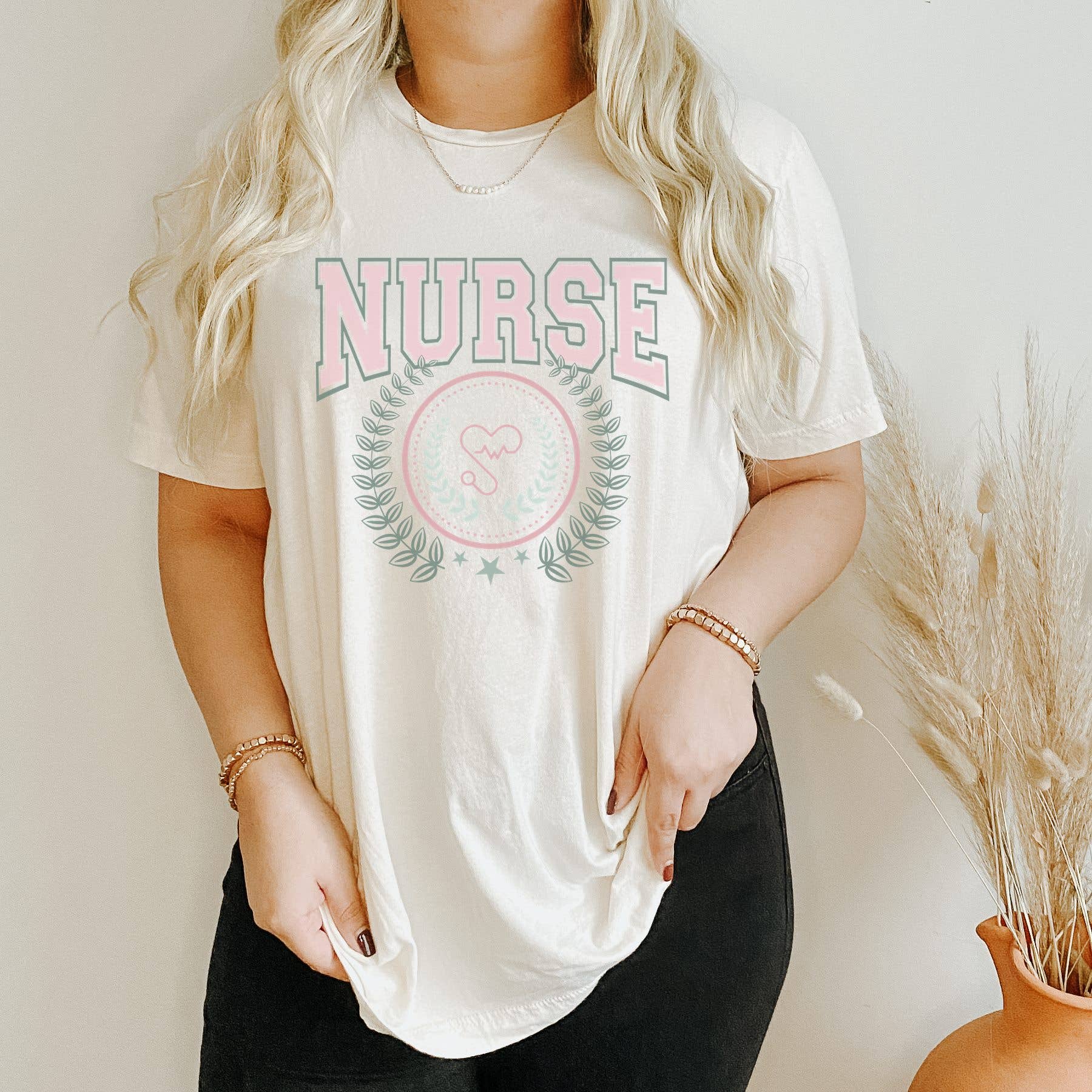 Nurse Wreath | Nurse Tee | Nurse Life Hoodie, Sweatshirt | PodTeesHub.com
