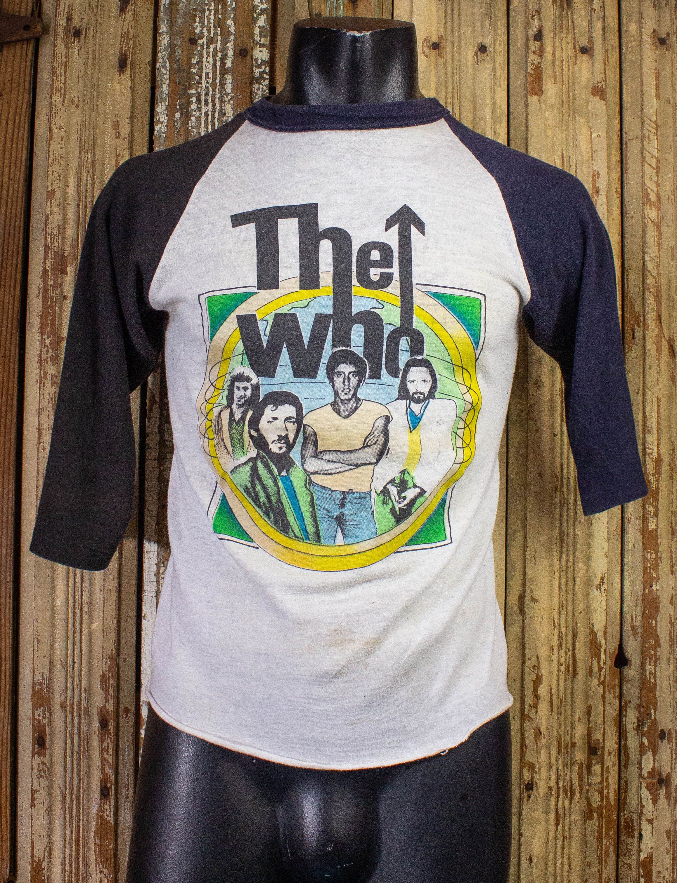 Vintage The Who Parking Lot Raglan Concert T Shirt 70s Hoodie, Sweatshirt | PodTeesHub.com