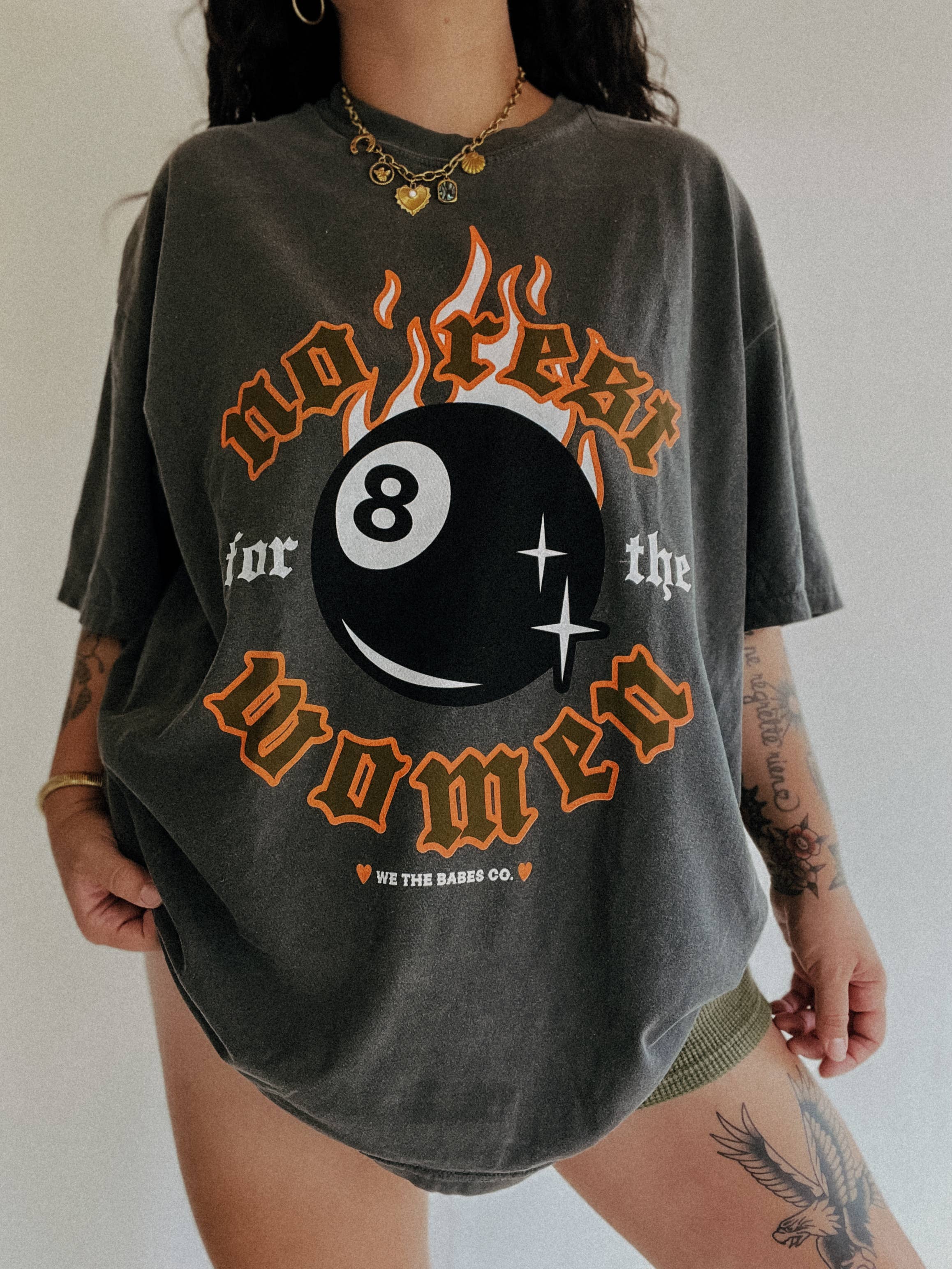 No Rest For the Women Womens Graphic Tee - Smoke Hoodie, Sweatshirt | PodTeesHub.com