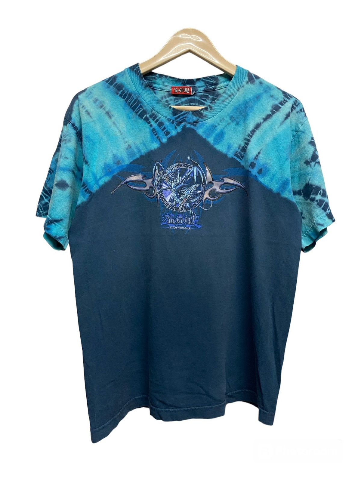 Japanese Brand X Vintage Vintage Yu Gi Oh Blue Eyes Ultimate Dragon Tie Dye T Shir T-Shirts, Hoodie, Sweatshirt