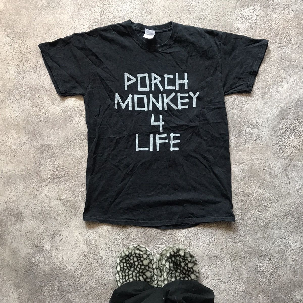 Band Vintage Porch Monkey 4 Life Slogan Funny Y2k T-Shirts, Hoodie, Sweatshirt