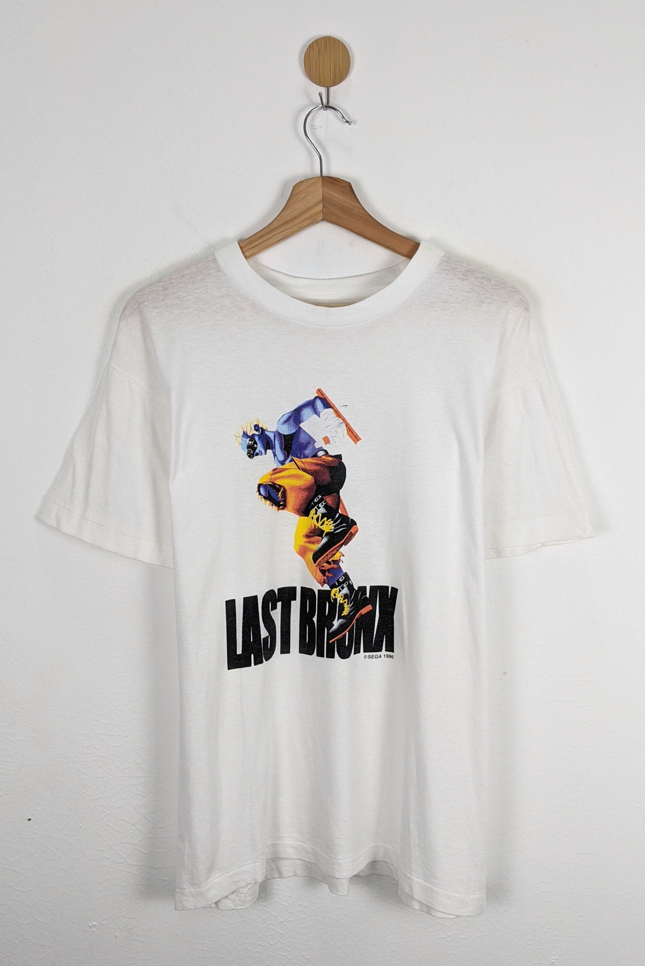 Vintage The Last Bronx Sega Video Games 90s Shirt Hoodie, Sweatshirt | PodTeesHub.com