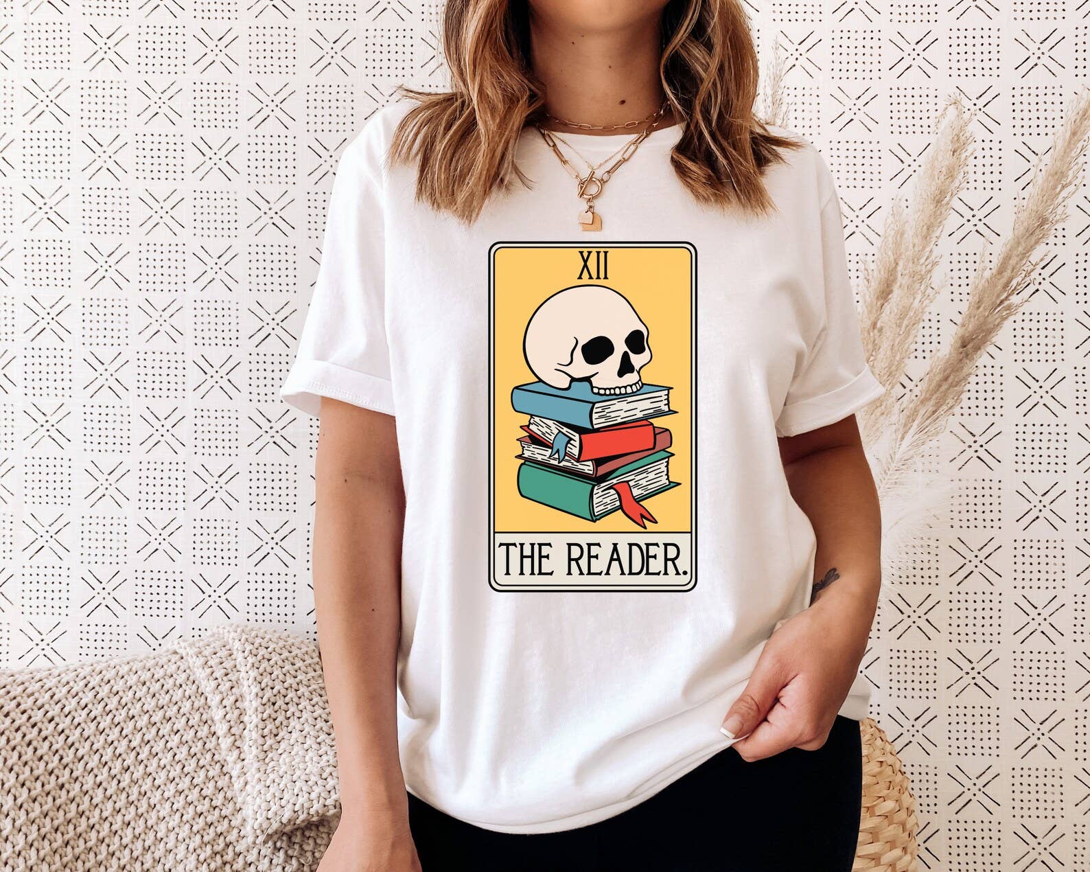 The Reader Tarot Card T-Shirt Hoodie, Sweatshirt | PodTeesHub.com