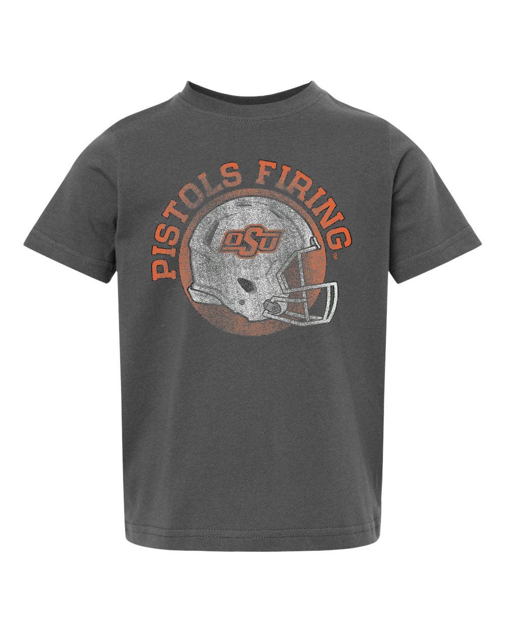 Children's Osu Cowboys Helmet Circle Charcoal Tee Hoodie, Sweatshirt | PodTeesHub.com