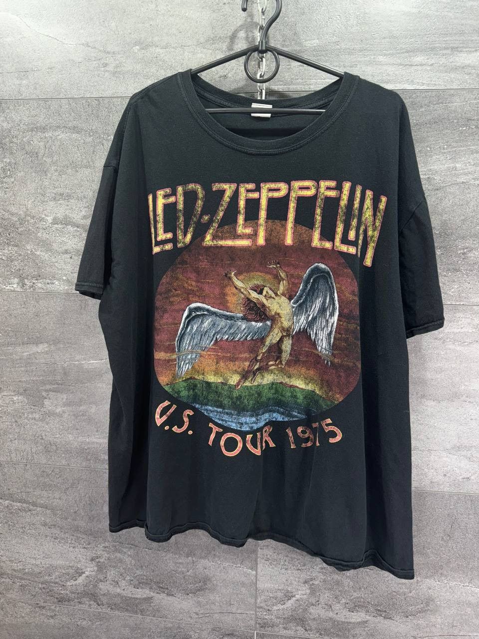 Led Zeppelin X Vintage Led Zeppelin Tour 1975 Reprint 2011 T Shirt Size 2xl Hoodie, Sweatshirt | PodTeesHub.com