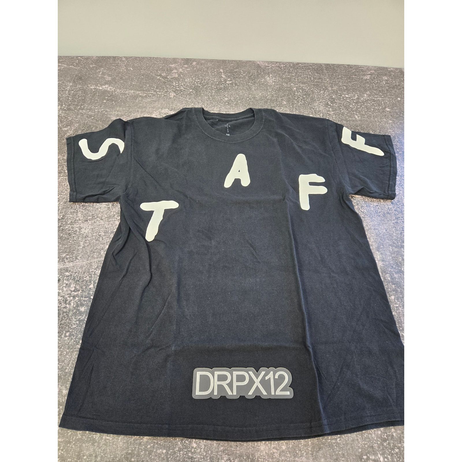 Scott Travis Scott Astroworld Staff Tee Size Medium New Hoodie, Sweatshirt | PodTeesHub.com