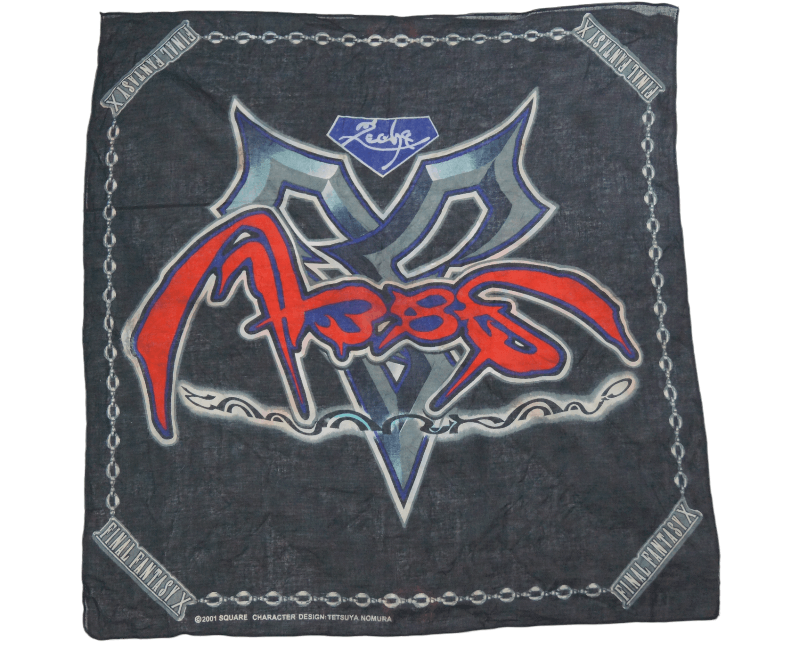 Vintage Final Fantasy X 2001 100 Cotton Handkerchief T-Shirts, Hoodie, Sweatshirt | PodTeesHub.com