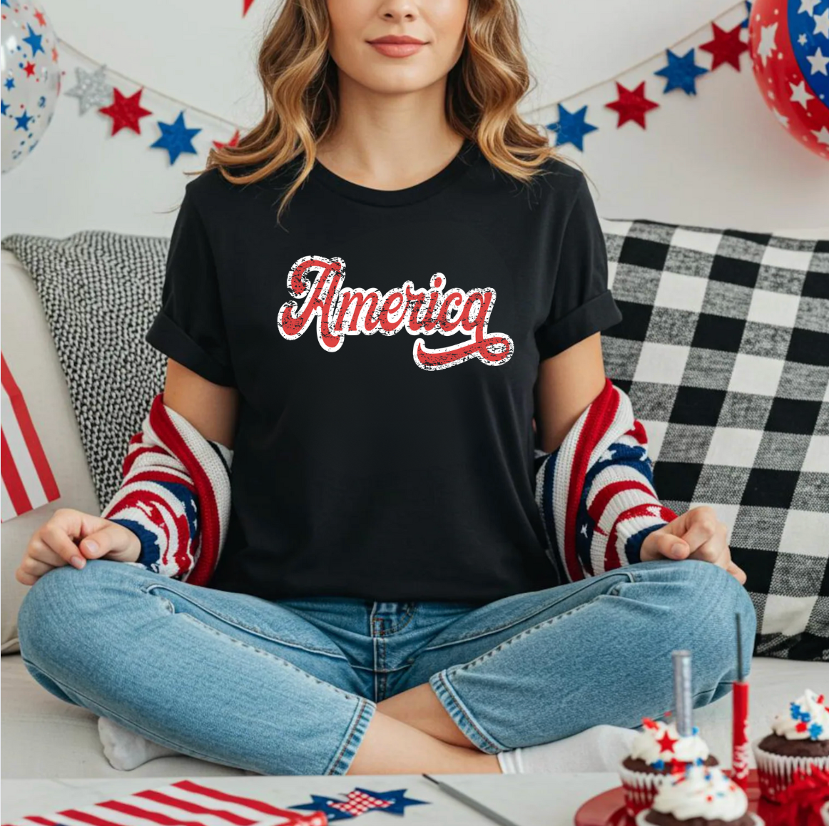 America Tee Hoodie, Sweatshirt | PodTeesHub.com