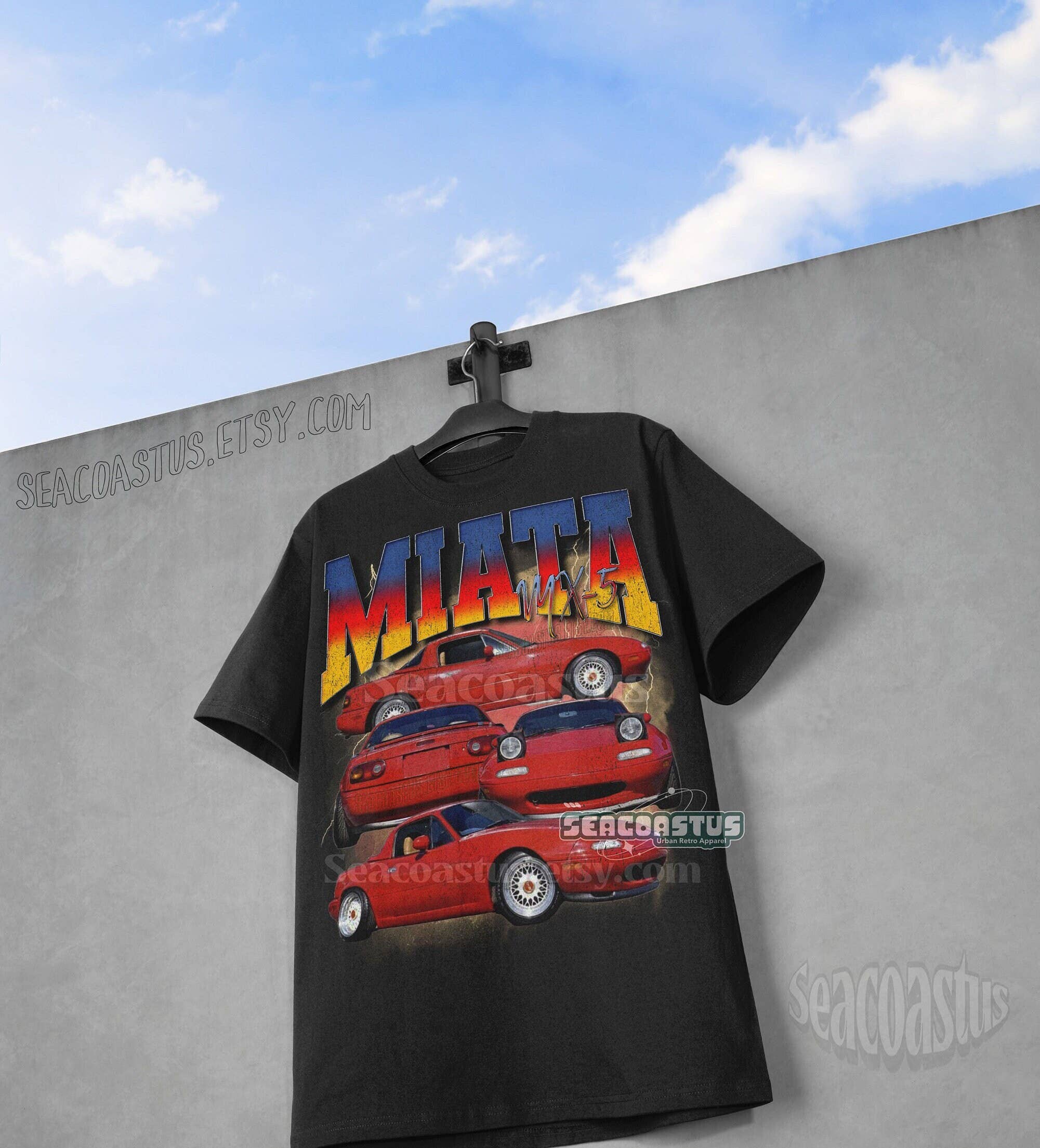 Vintage MX-5 Miata Jdm Graphic T-Shirt Hoodie, Sweatshirt | PodTeesHub.com