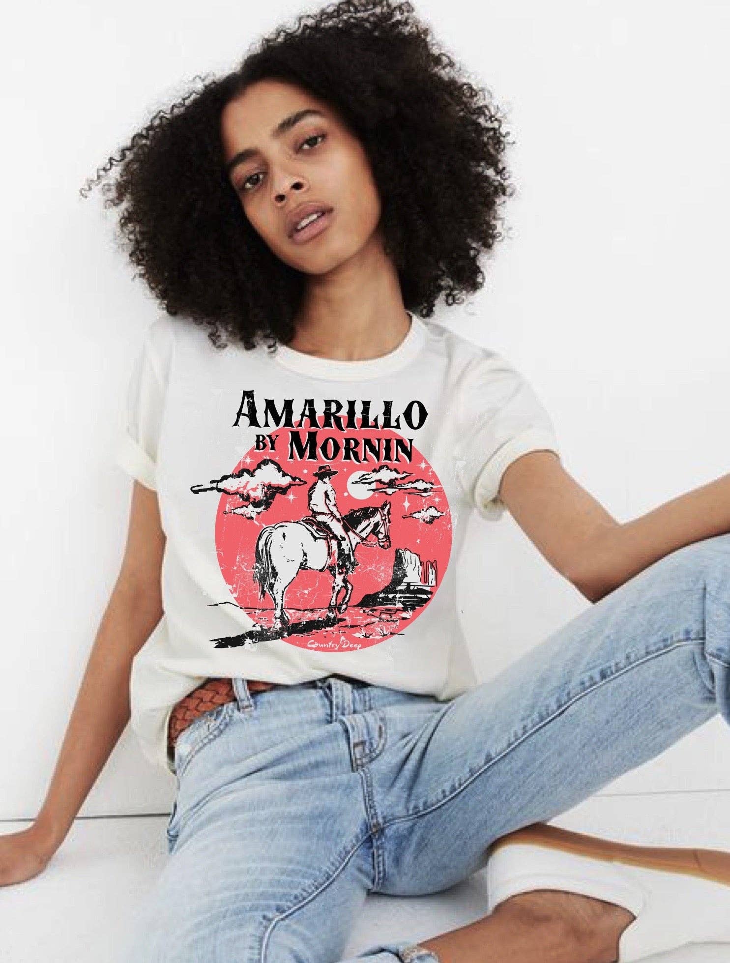 Amarillo By Mornin Vintage Unisex T Shirt Hoodie, Sweatshirt | PodTeesHub.com