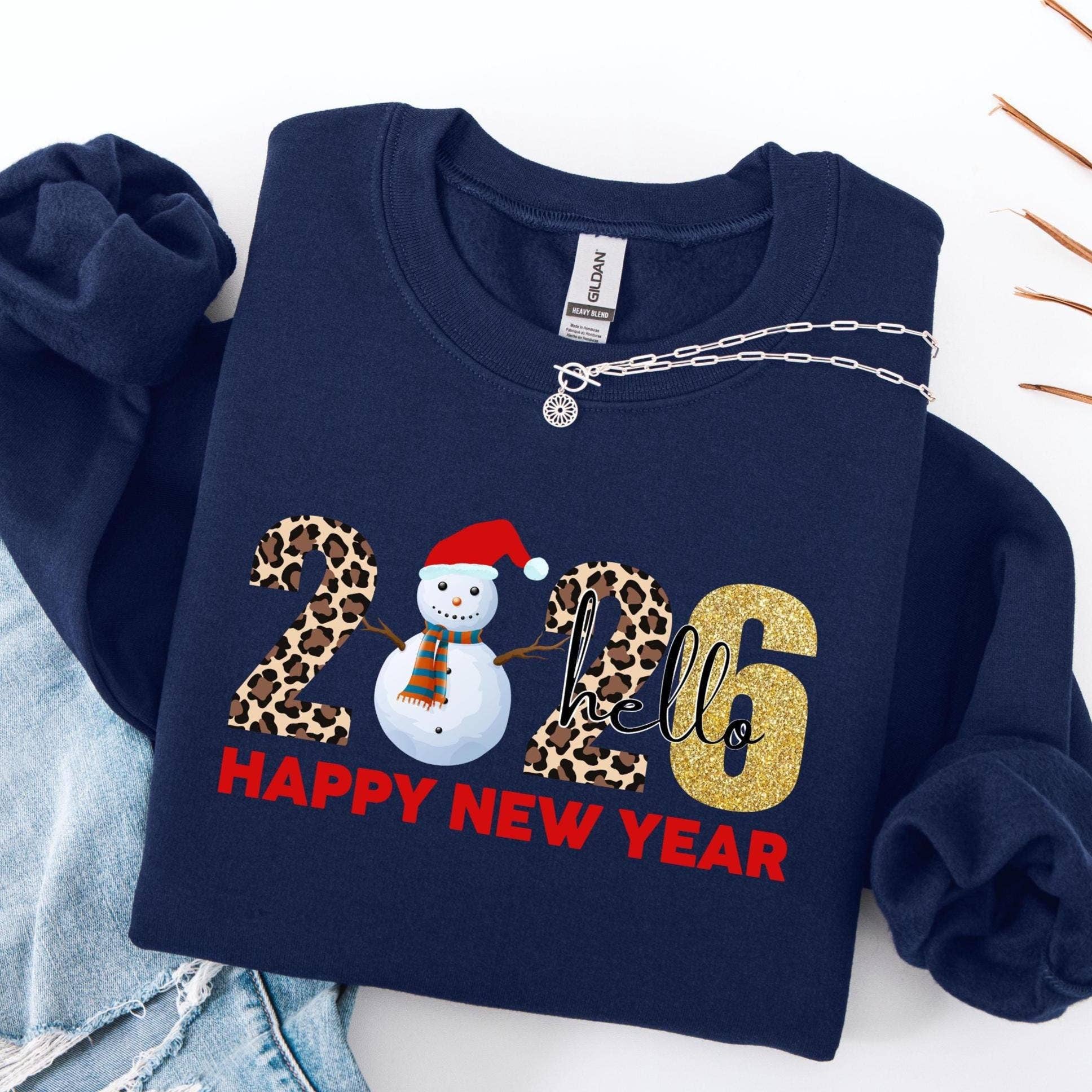 2026 New Year Celebration Tee Hoodie, Sweatshirt | PodTeesHub.com