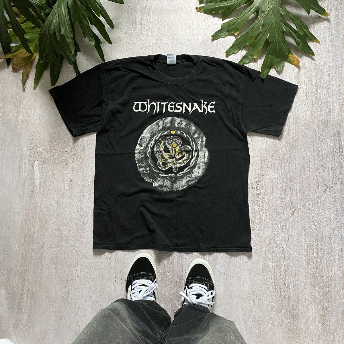 Band Tees Vintage Y2k White Snake Rare Tour Amazing Faded T Shirt 16 Hoodie, Sweatshirt | PodTeesHub.com