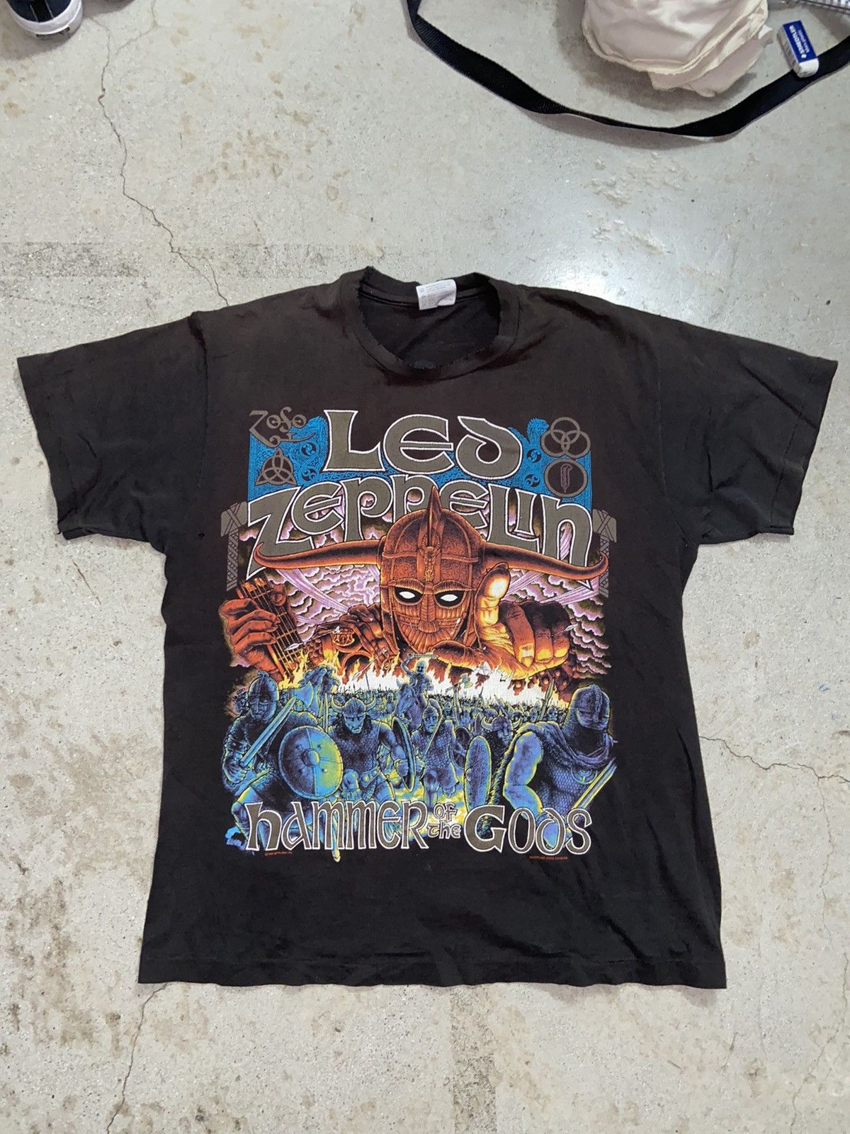 Vintage 90s Led Zeppelin Hammers Gods Shirts T-Shirts, Hoodie, Sweatshirt