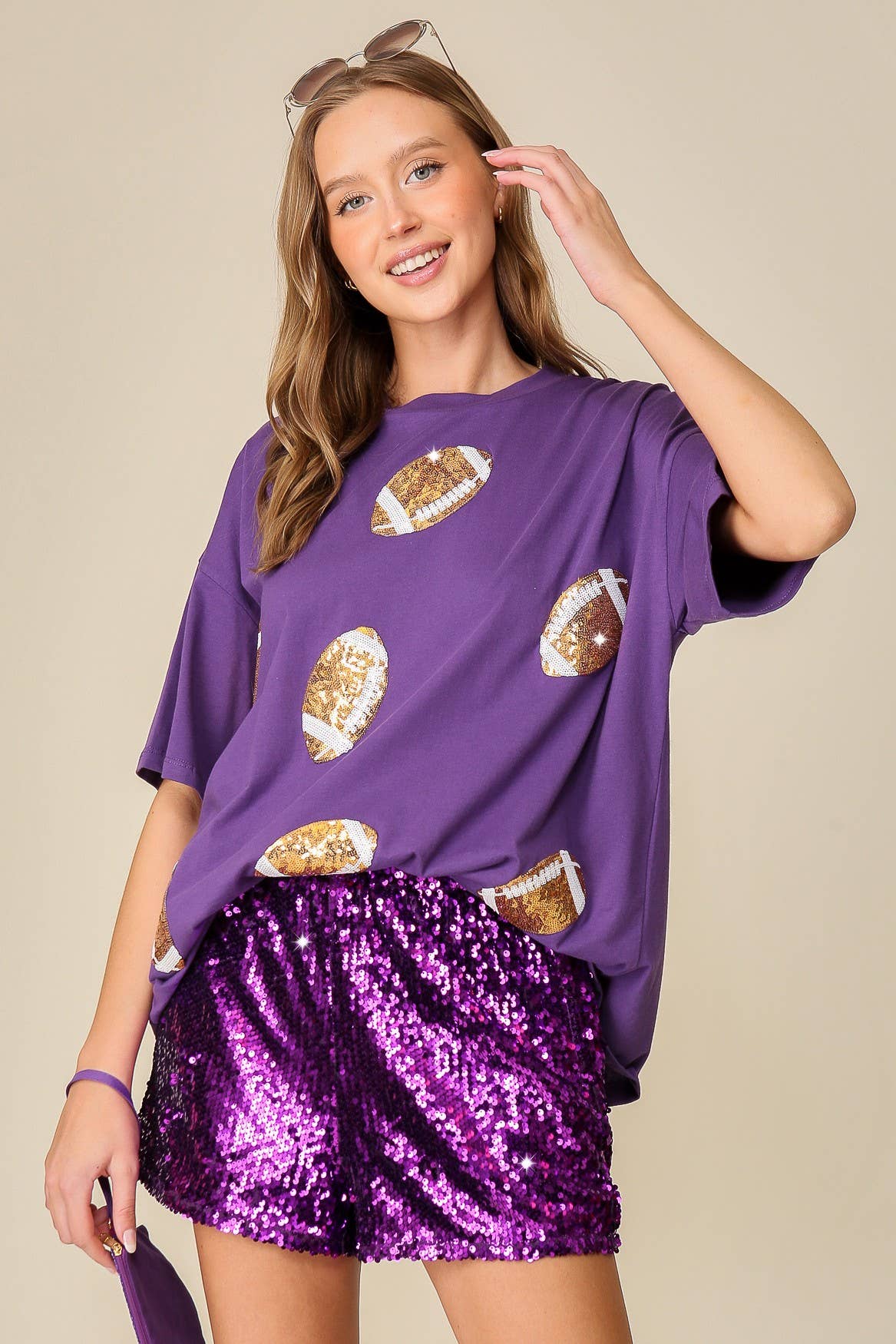 `.SI-26573 Game Day Dazzling Football T-Shirt Hoodie, Sweatshirt | PodTeesHub.com