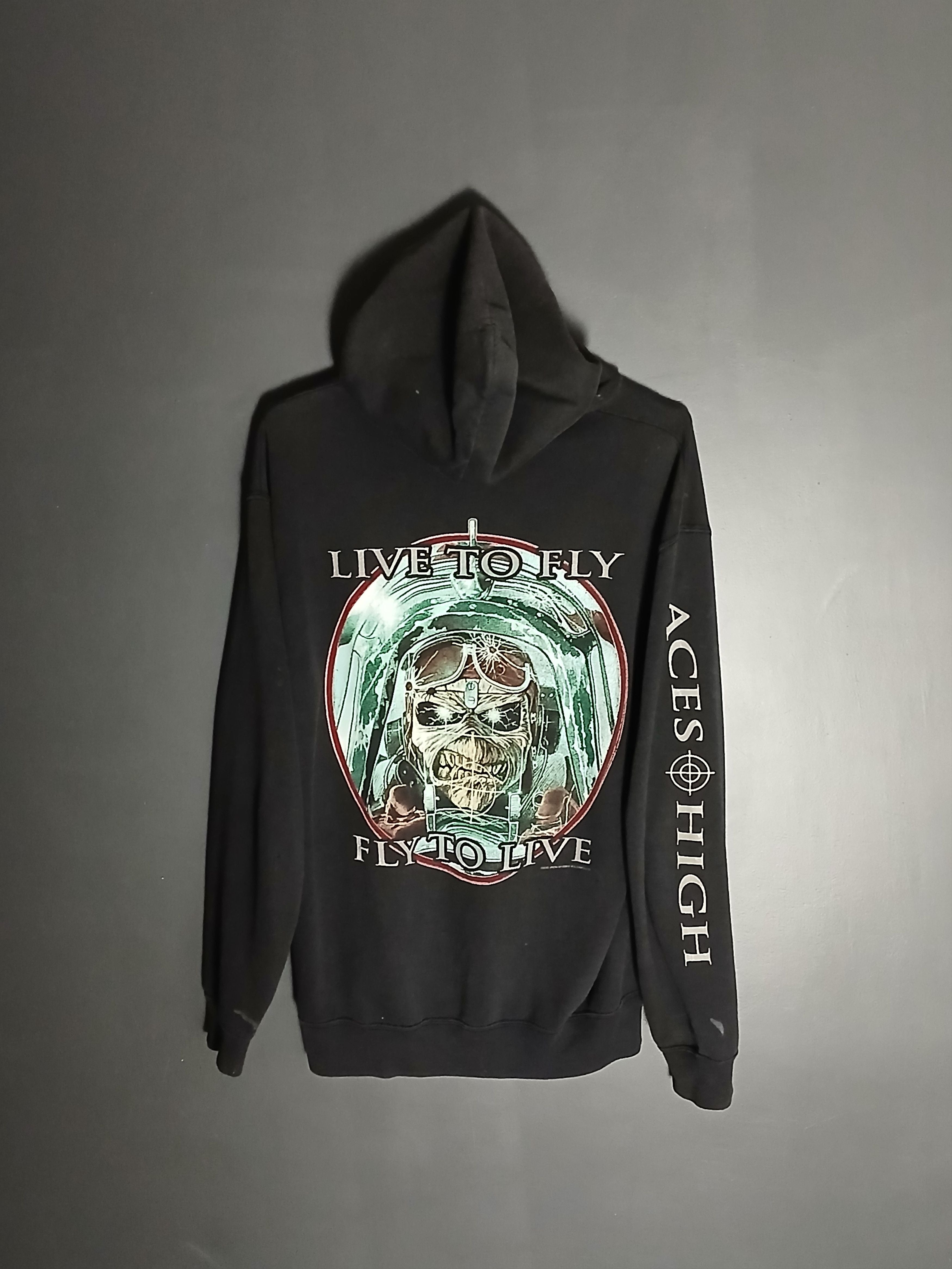 Iron Maiden X Vintage Vintage 2003 Iron Maiden Hoodie T-Shirts, Sweatshirt | PodTeesHub.com
