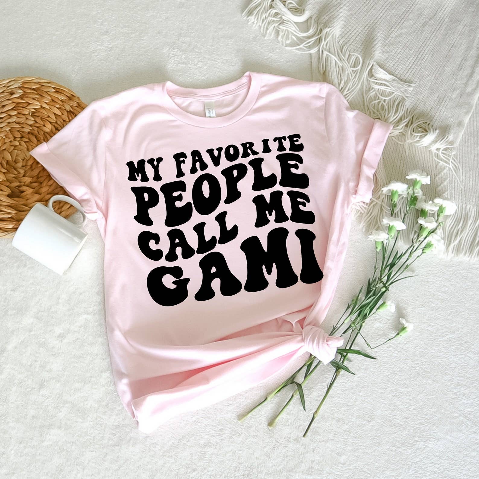 My Favorite People Call Me Gami T-Shirt Hoodie, Sweatshirt | PodTeesHub.com