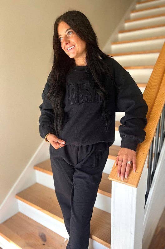 Custom Tonal Embroidered Sweatshirt T-Shirts, Hoodie | PodTeesHub.com