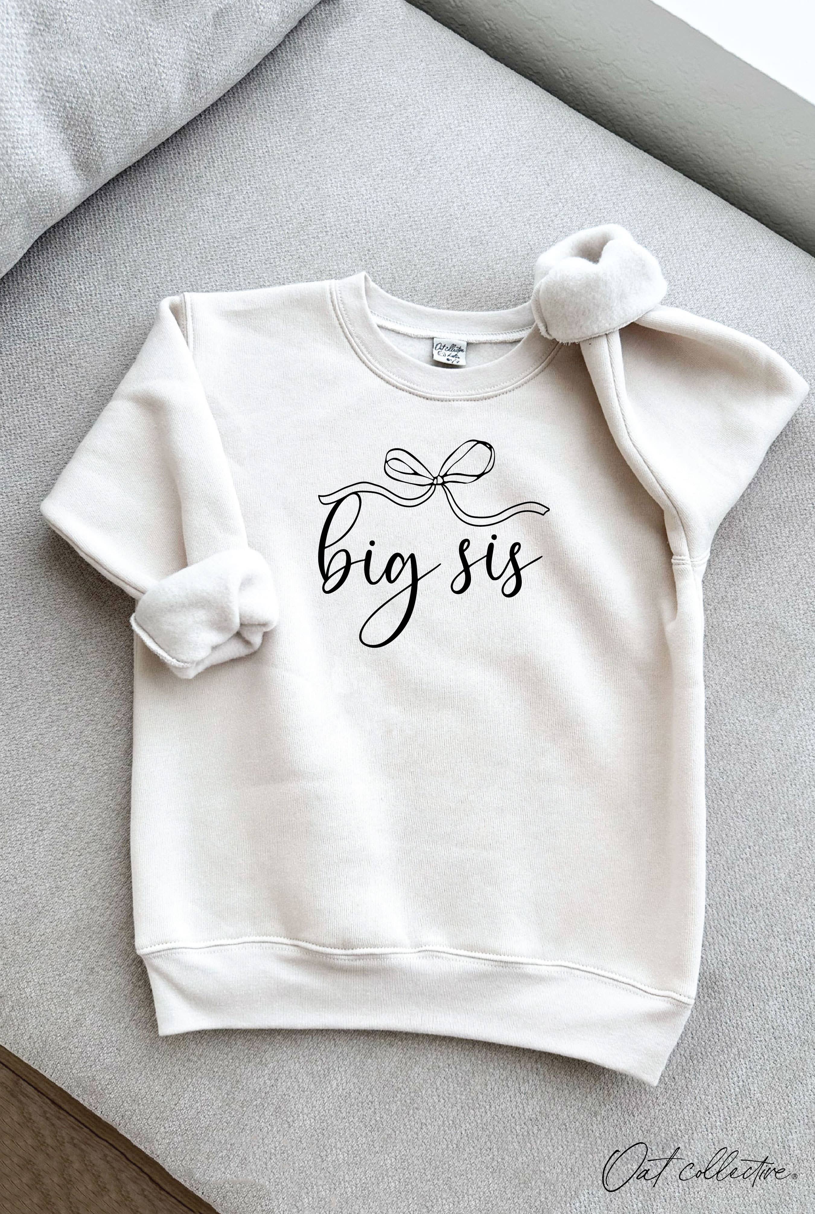Big Sis Youth Graphic Sweatshirt T-Shirts, Hoodie | PodTeesHub.com