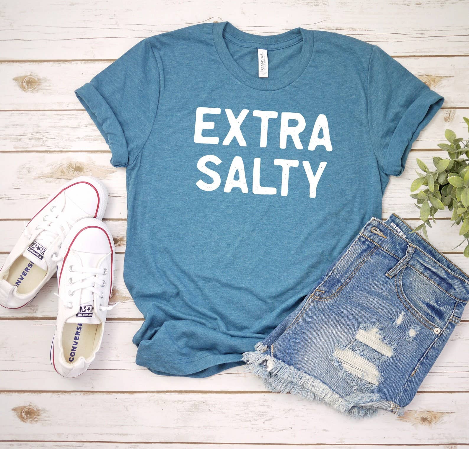 Extra Salty T-Shirt Hoodie, Sweatshirt | PodTeesHub.com