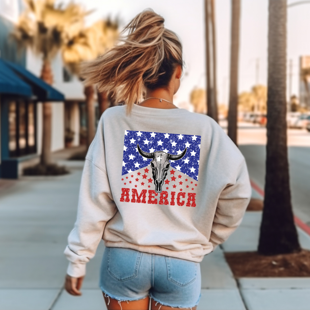 America 4th of July Sweatshirt - America Sweatshirt - Summer T-Shirts, Hoodie | PodTeesHub.com