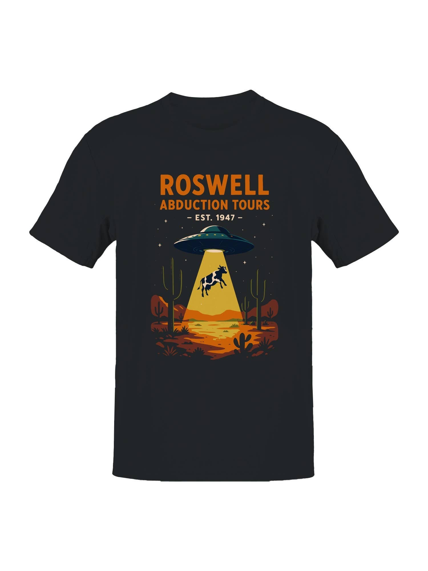 Roswell Ufo Abduction Tours 1947 Men's T-Shirt Hoodie, Sweatshirt | PodTeesHub.com