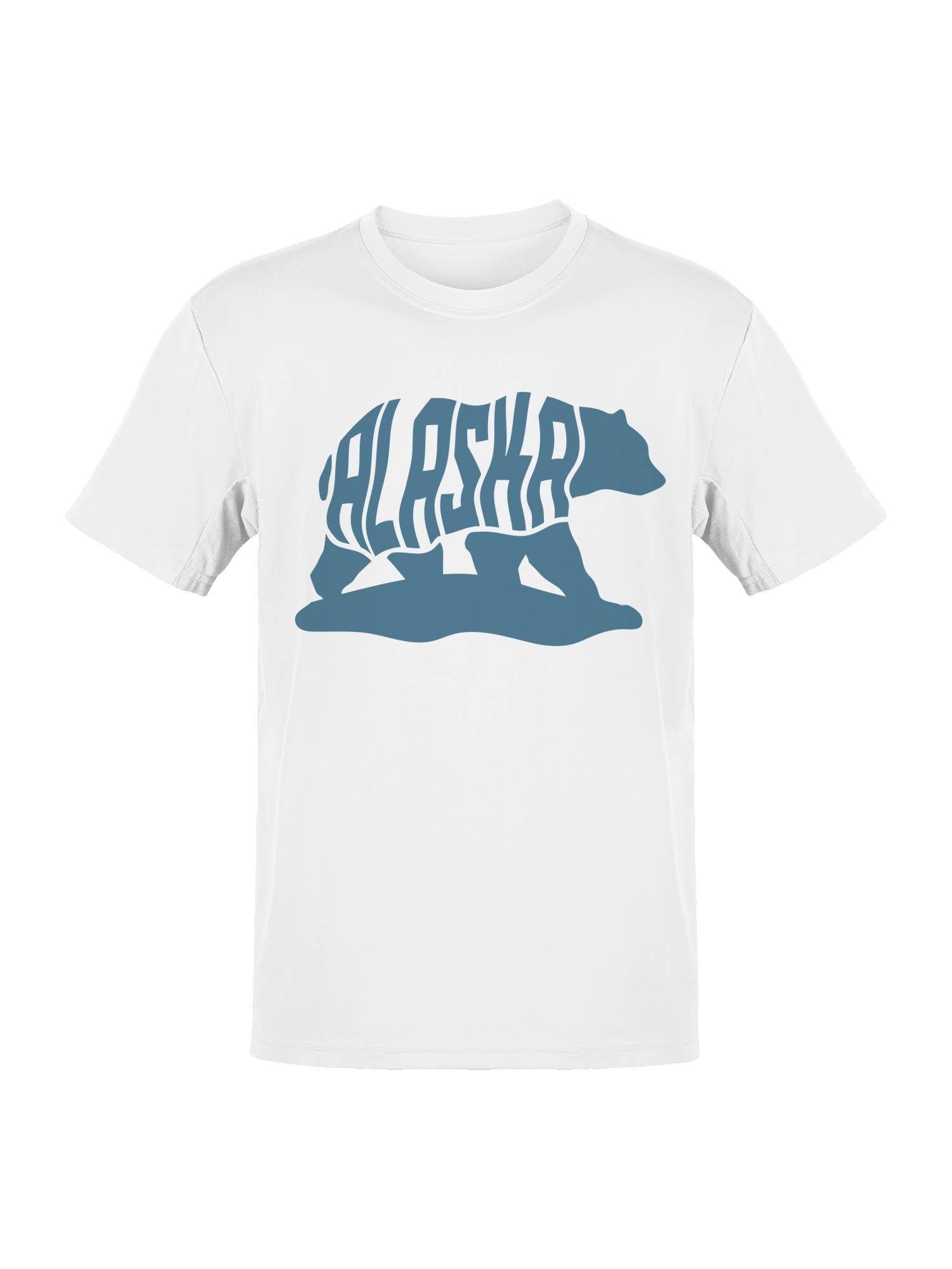 Alaska Bear Silhouette  Men's T-Shirt Hoodie, Sweatshirt | PodTeesHub.com