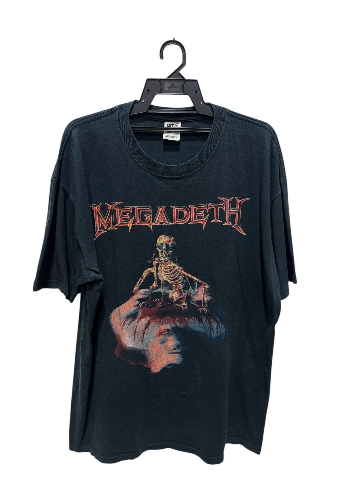 Band Tees Vintage Megadeth 01 02 World Tour Hoodie, Sweatshirt | PodTeesHub.com