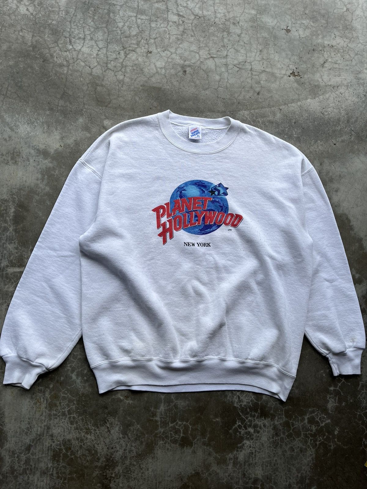 Vintage 90 S Planet Hollywood White Xl T-Shirts, Hoodie, Sweatshirt
