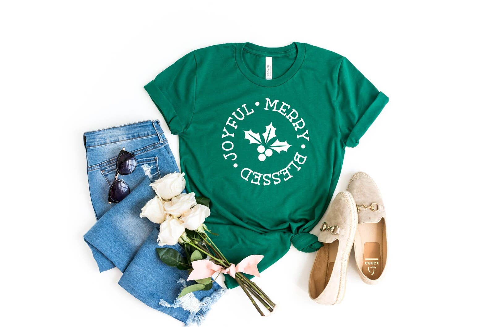Joyful Merry Blessed T-Shirt Hoodie, Sweatshirt | PodTeesHub.com