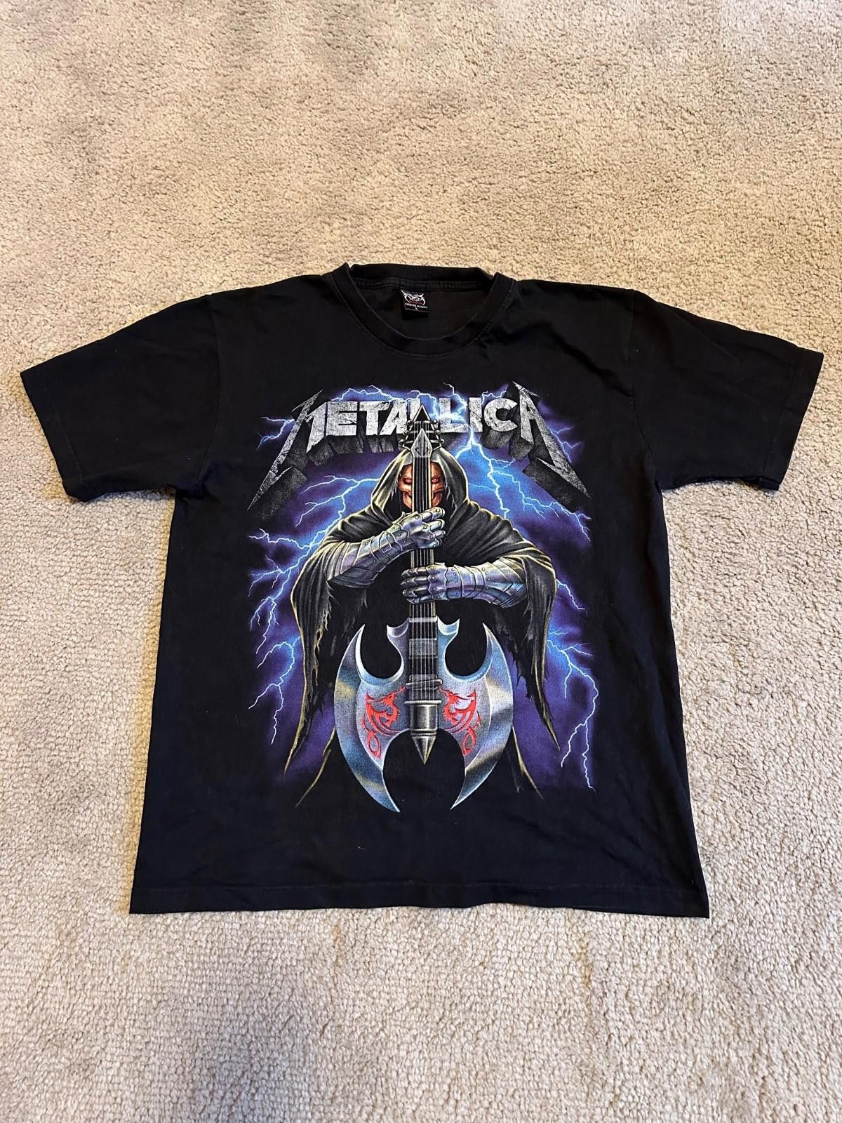Vintage Metallica 00s Y2k Rock Band Shirt Sz L T-Shirts, Hoodie, Sweatshirt