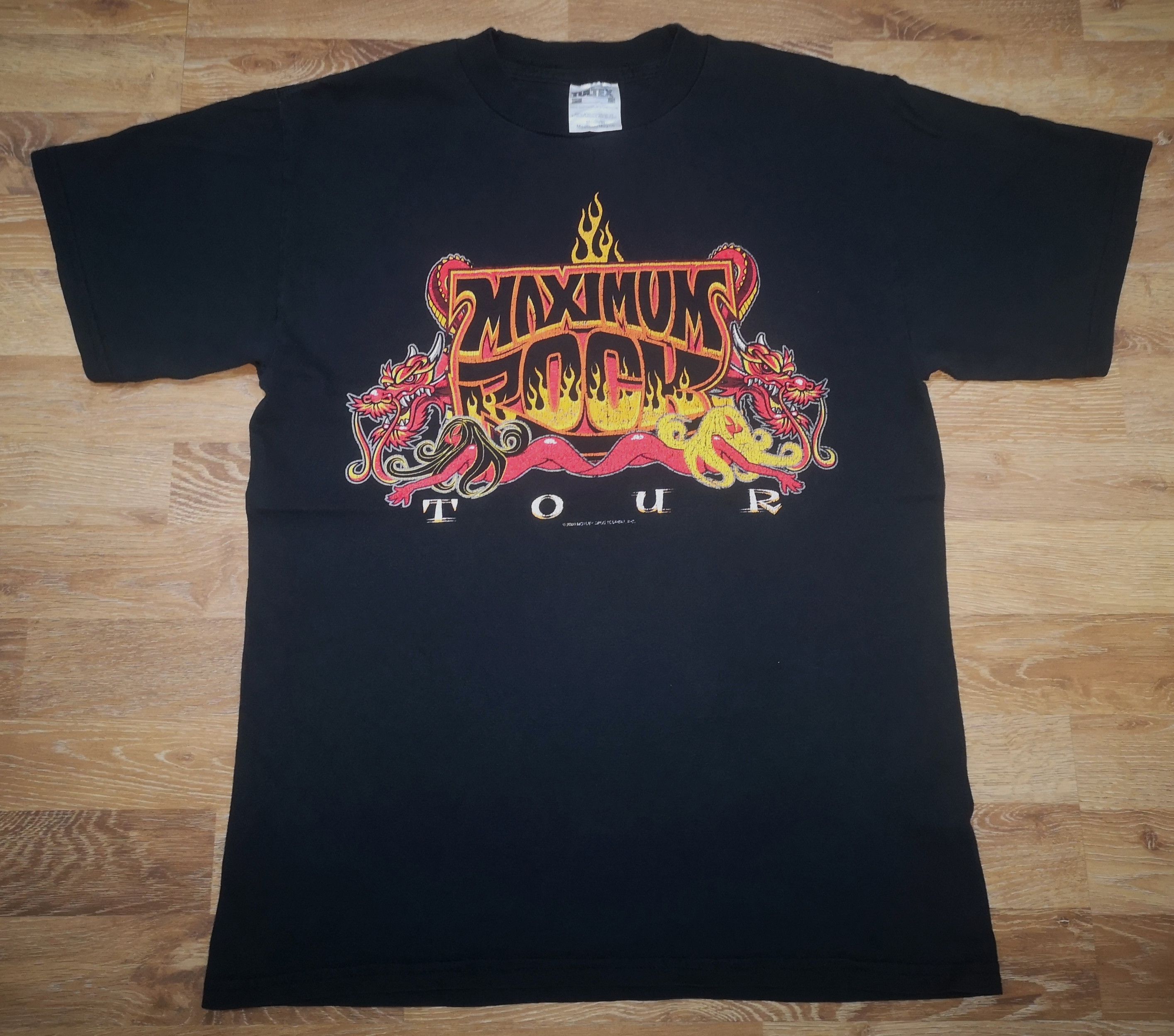 Vintage Maximum Rock Motley Crue Anthrax Megadeth Band Shirt Hoodie, Sweatshirt | PodTeesHub.com